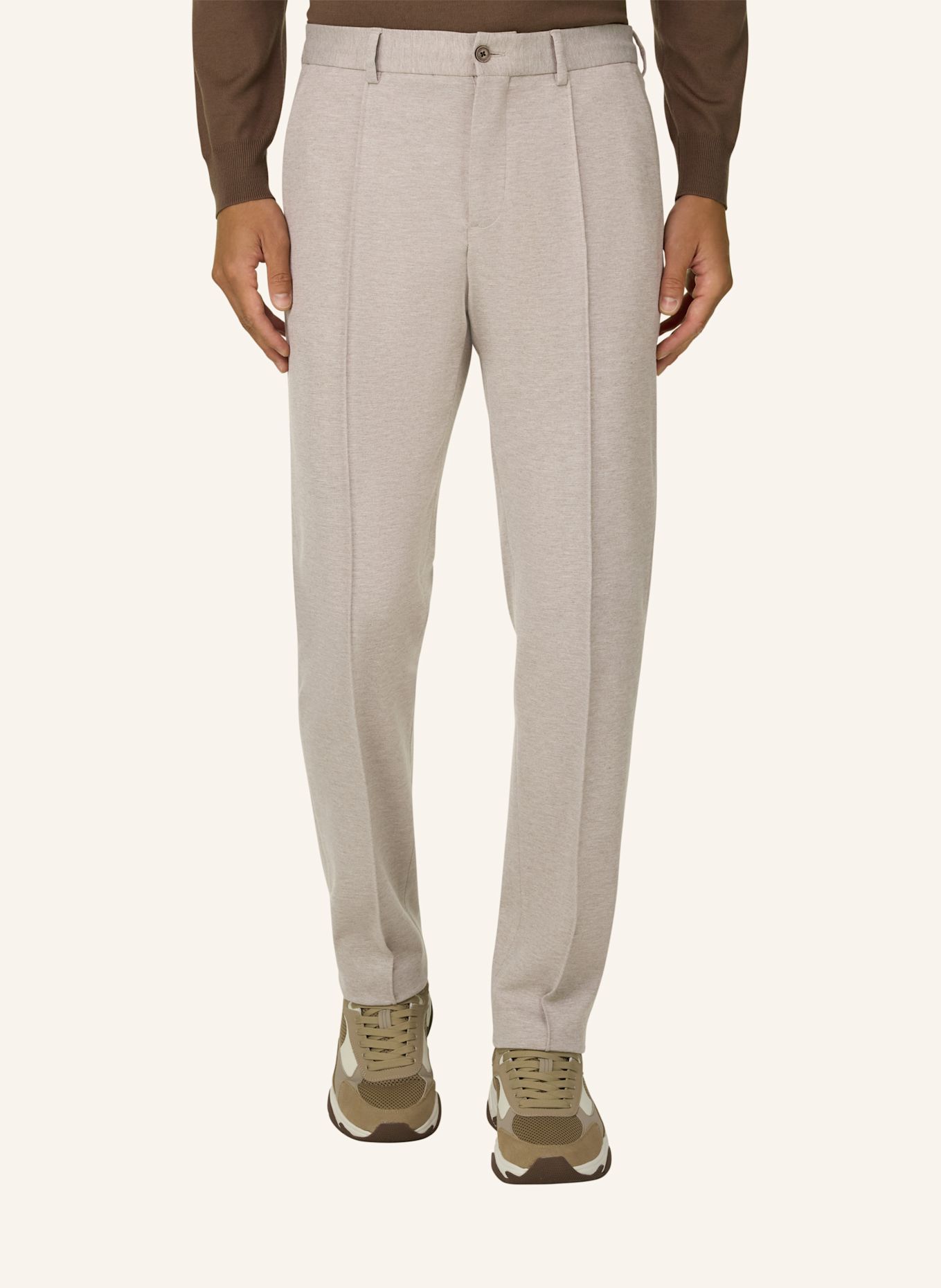 BOGGI MILANO Cordhose: BRAUN