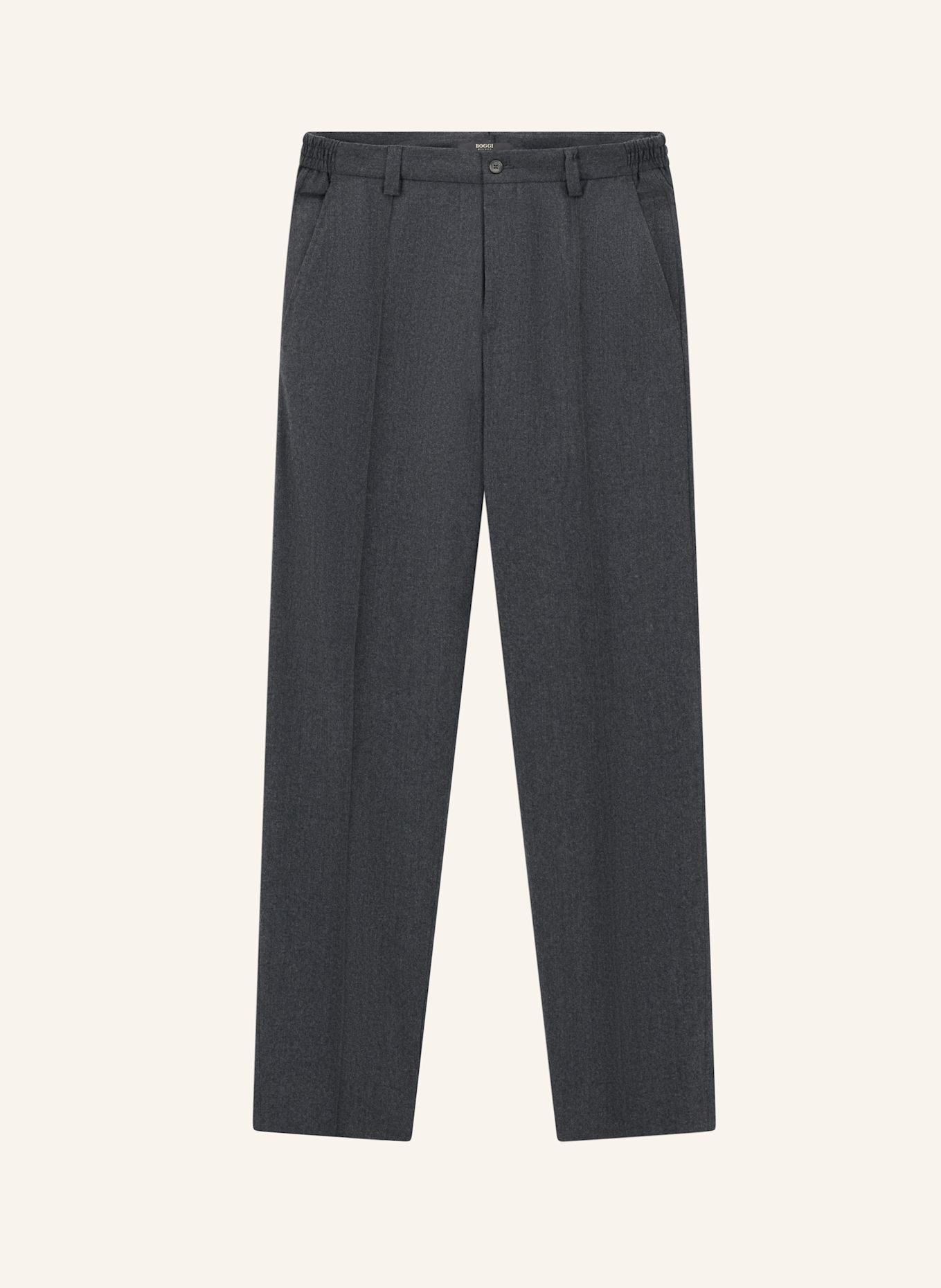 BOGGI MILANO Cordhose: GRAU