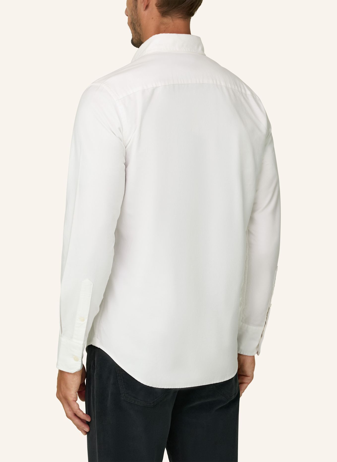 BOGGI MILANO Overshirt: WEISS