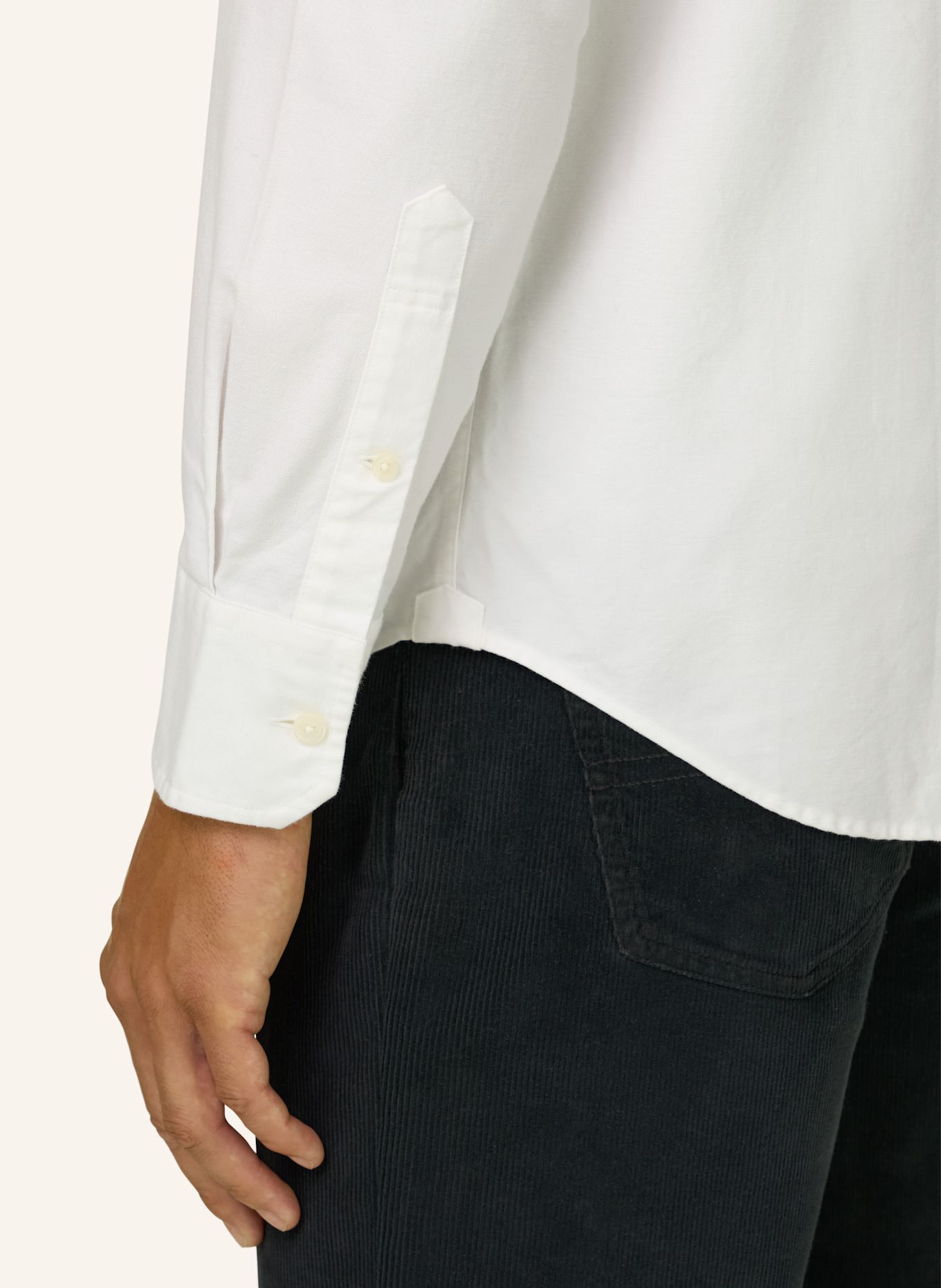 BOGGI MILANO Overshirt: WEISS