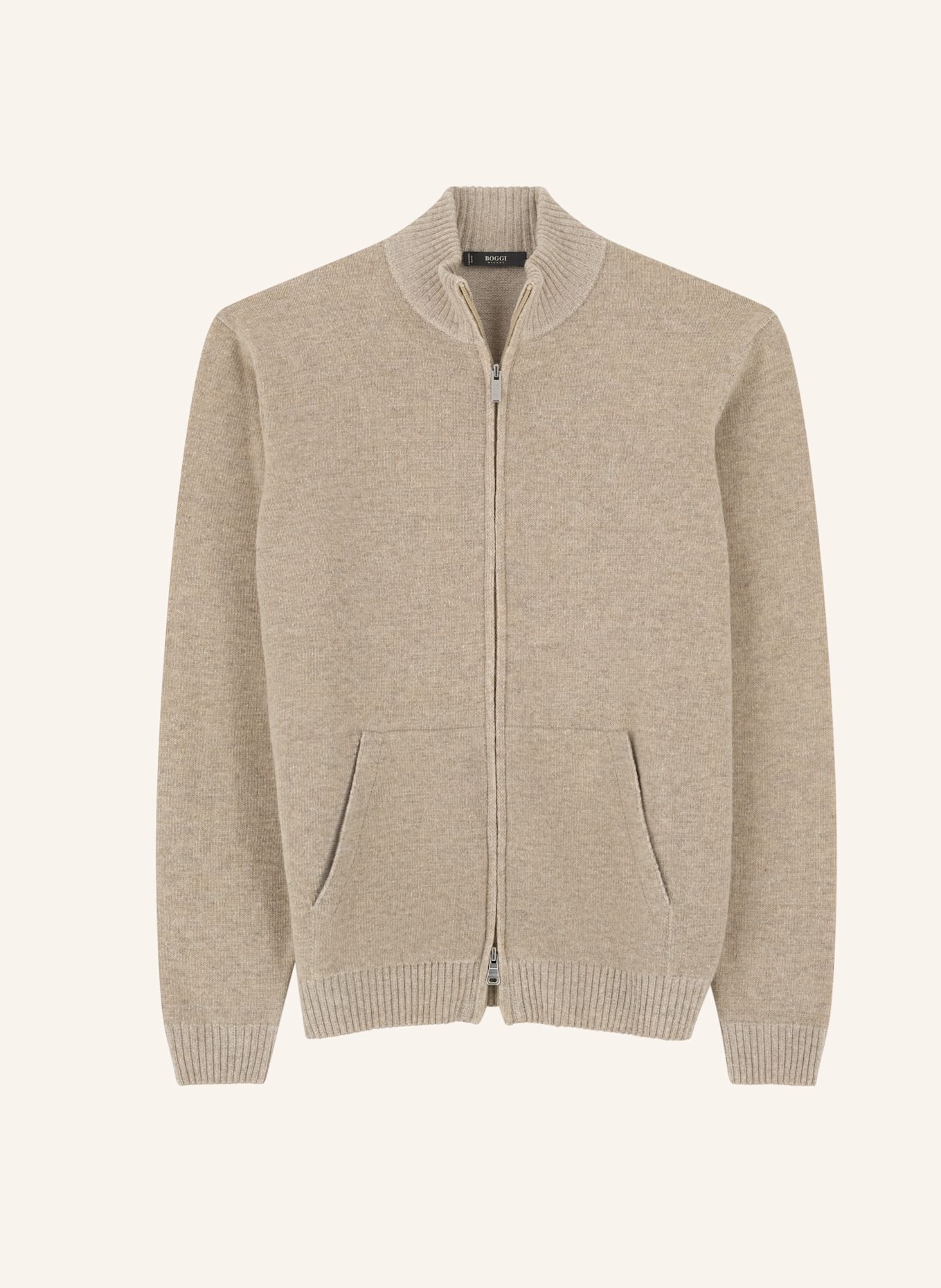BOGGI MILANO Pullover: BEIGE
