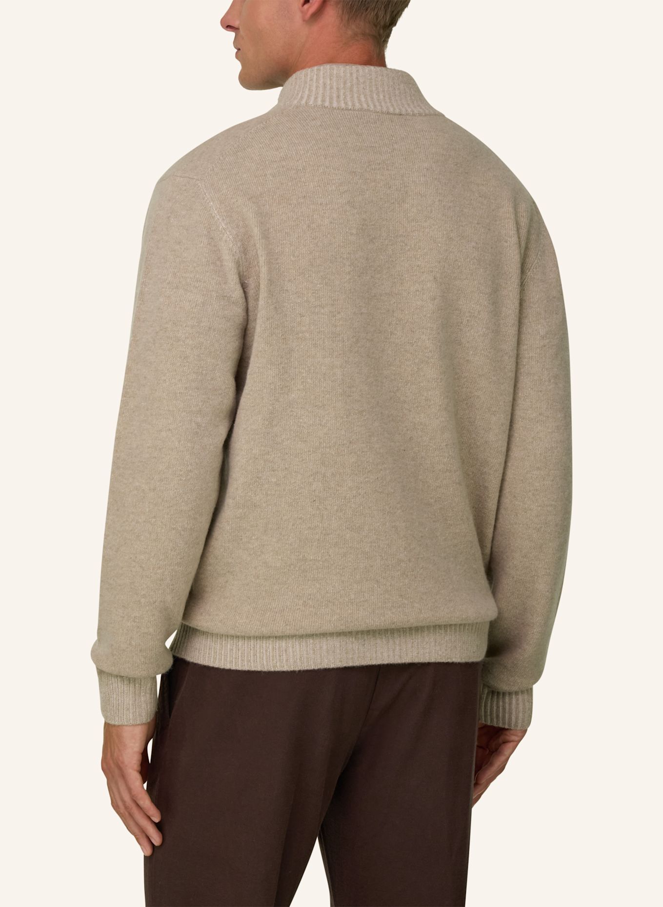 BOGGI MILANO Pullover: BEIGE