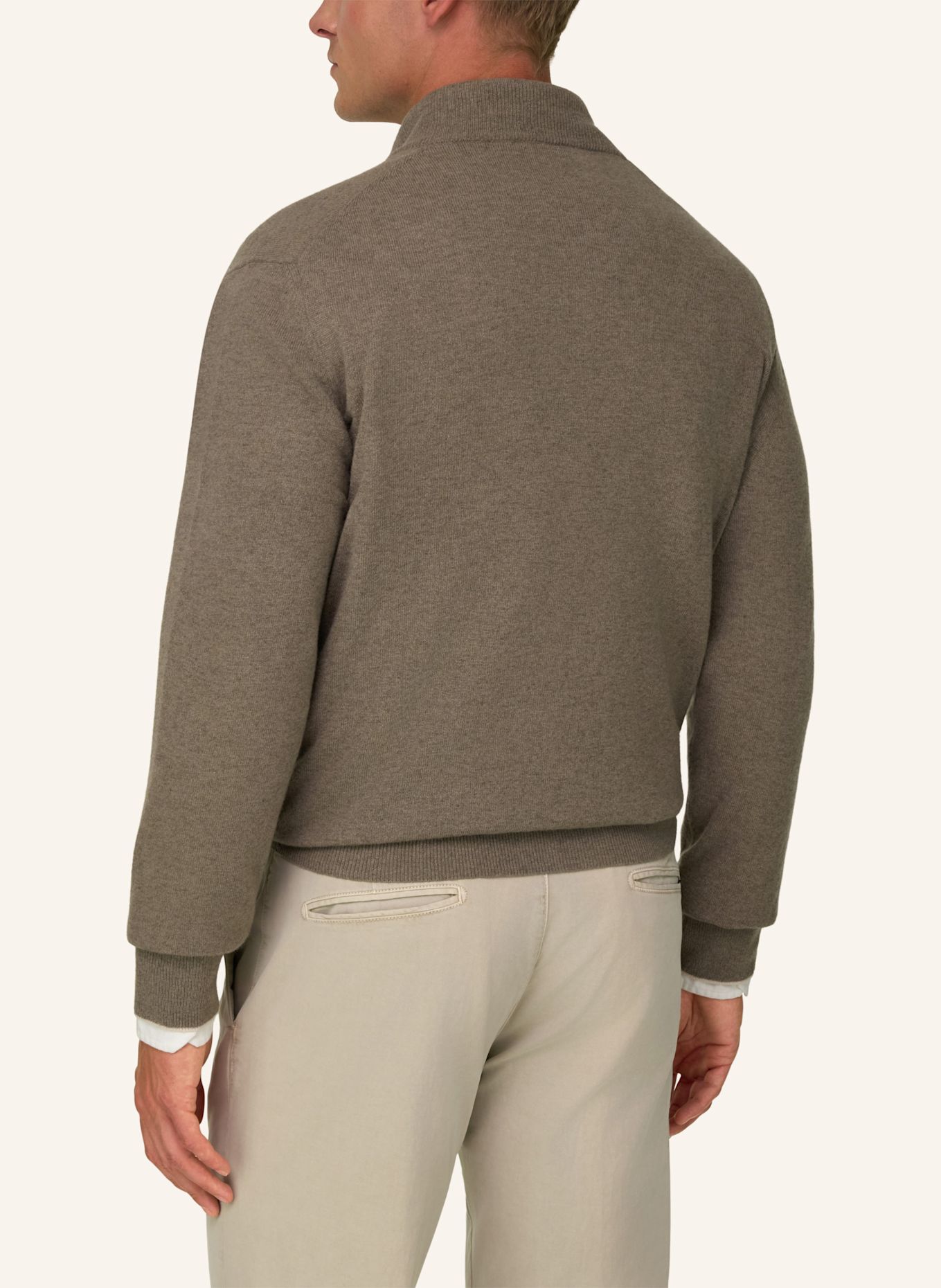 BOGGI MILANO Pullover: BEIGE