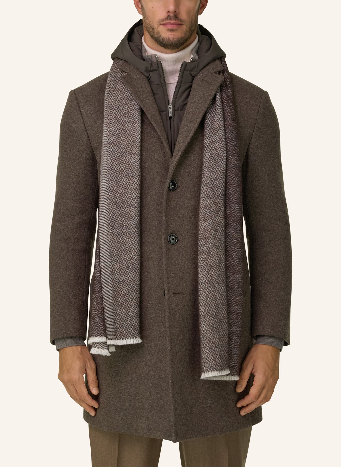BOGGI MILANO Mantel: BRUIN