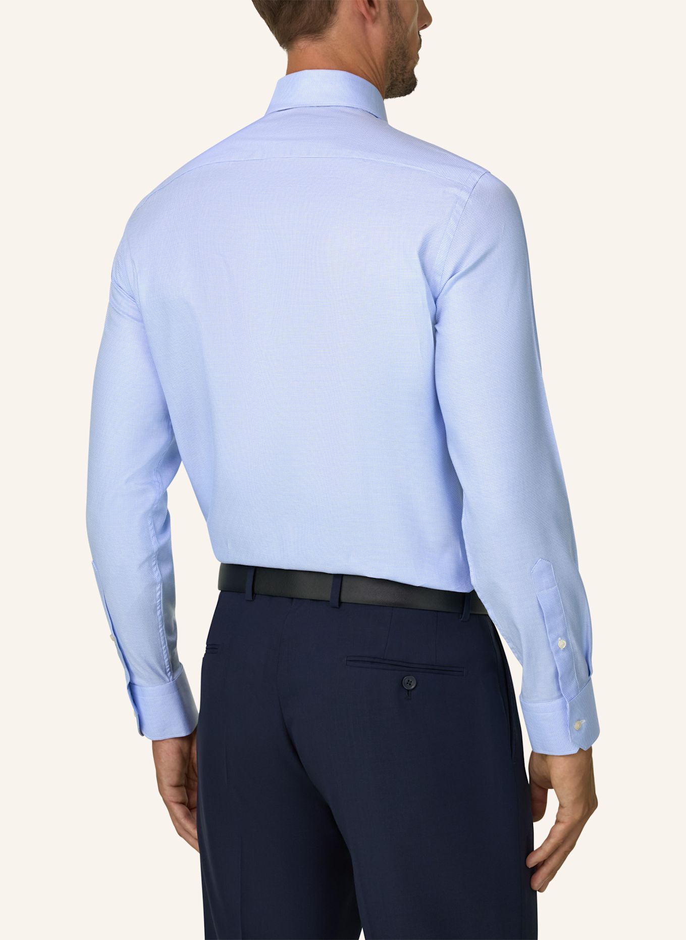 BOGGI MILANO Hemd: HELLBLAU