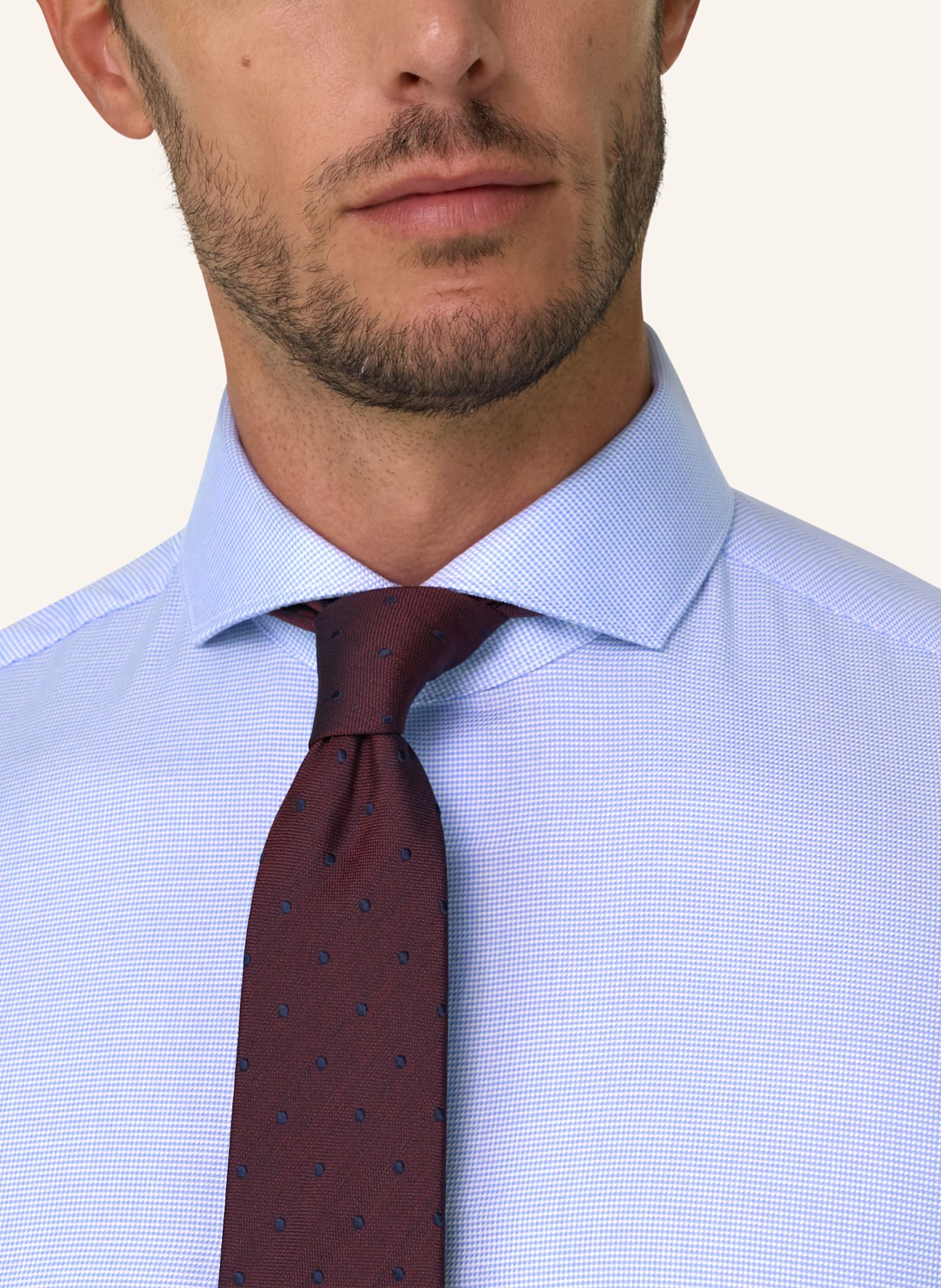 BOGGI MILANO Hemd: HELLBLAU