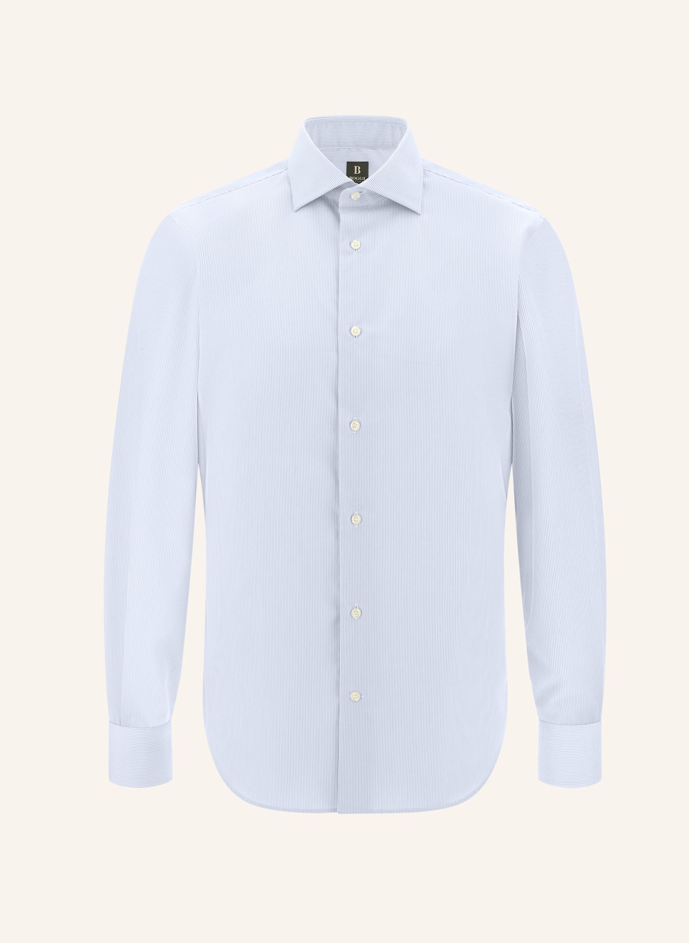 BOGGI MILANO Hemd: HELLBLAU