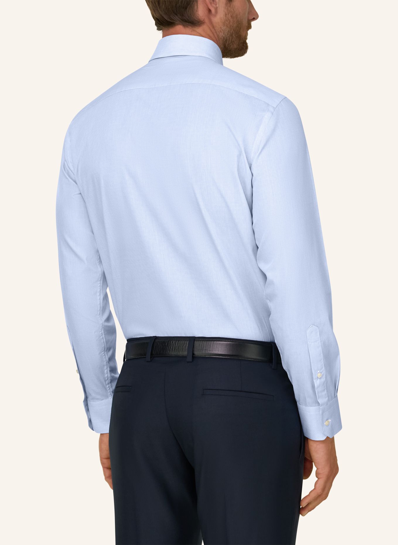 BOGGI MILANO Hemd: HELLBLAU