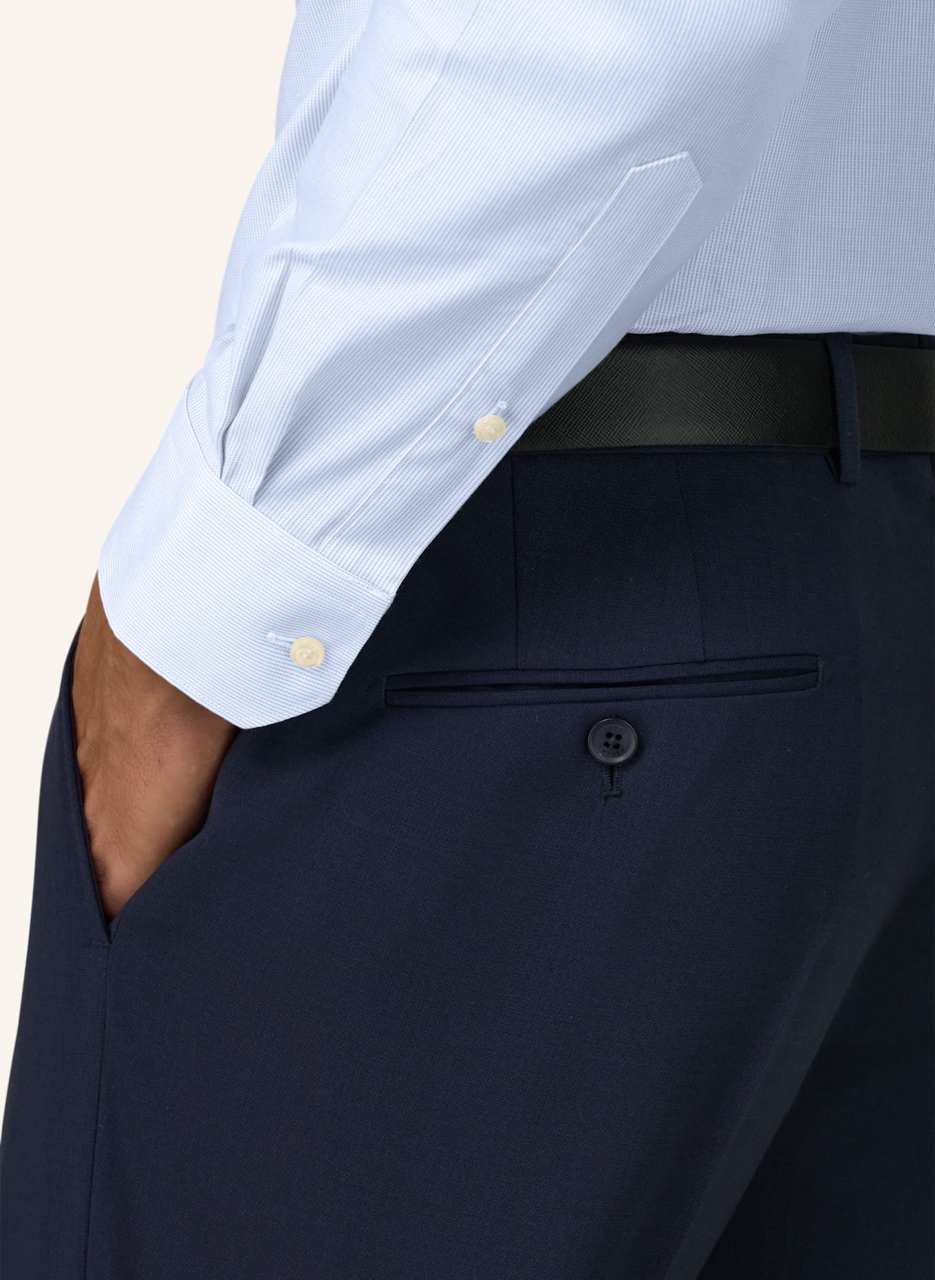 BOGGI MILANO Hemd: HELLBLAU