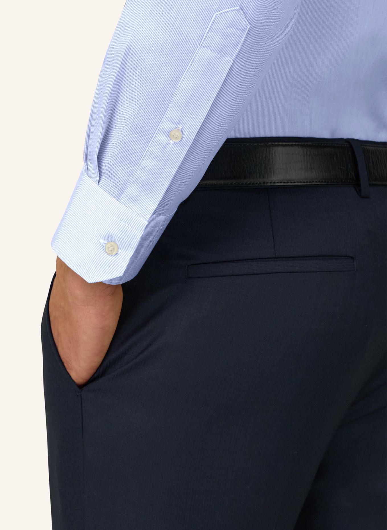 BOGGI MILANO Hemd: HELLBLAU