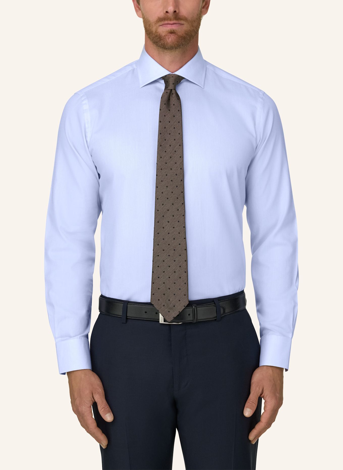 BOGGI MILANO Hemd: HELLBLAU