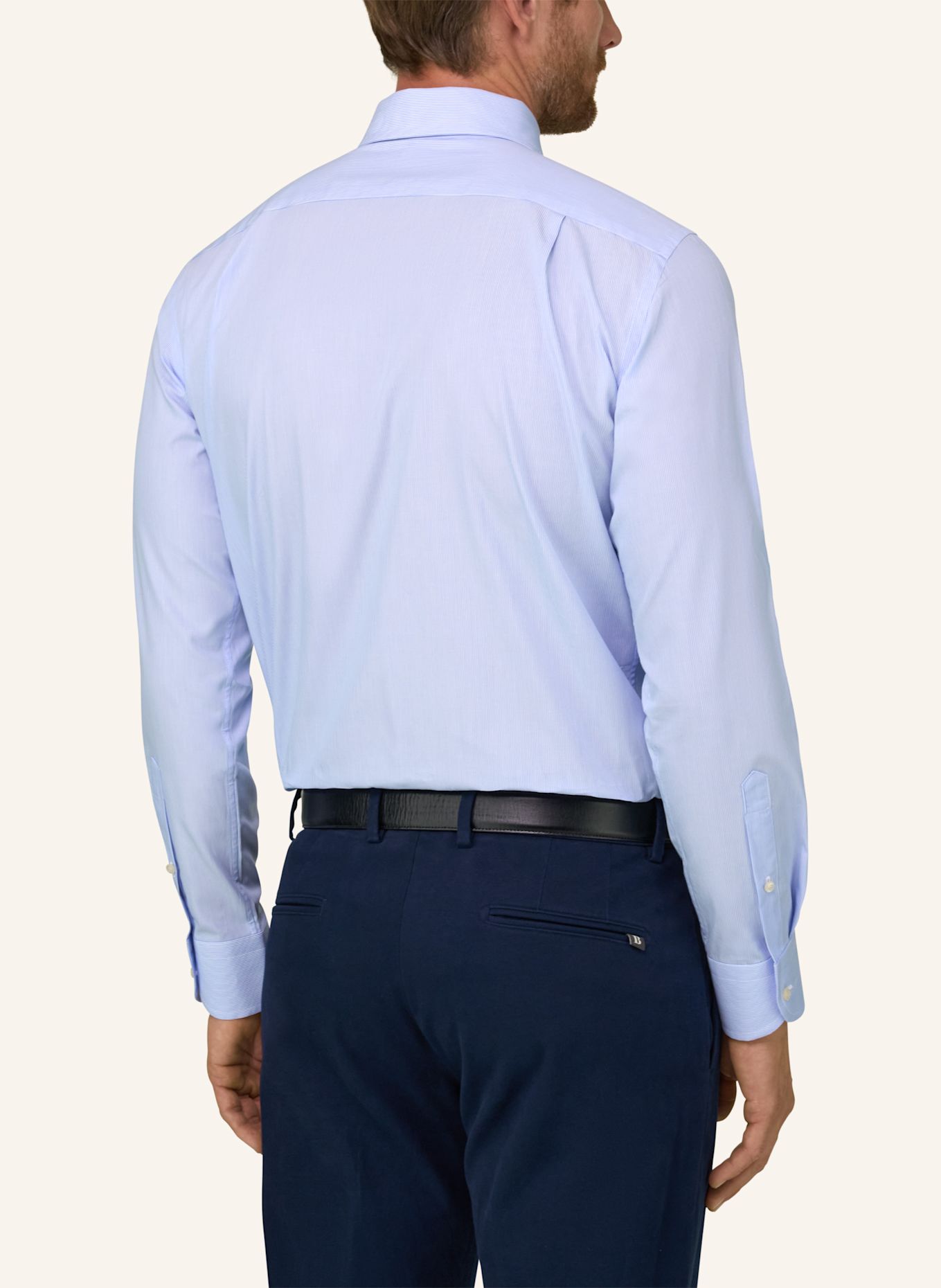 BOGGI MILANO Hemd: HELLBLAU