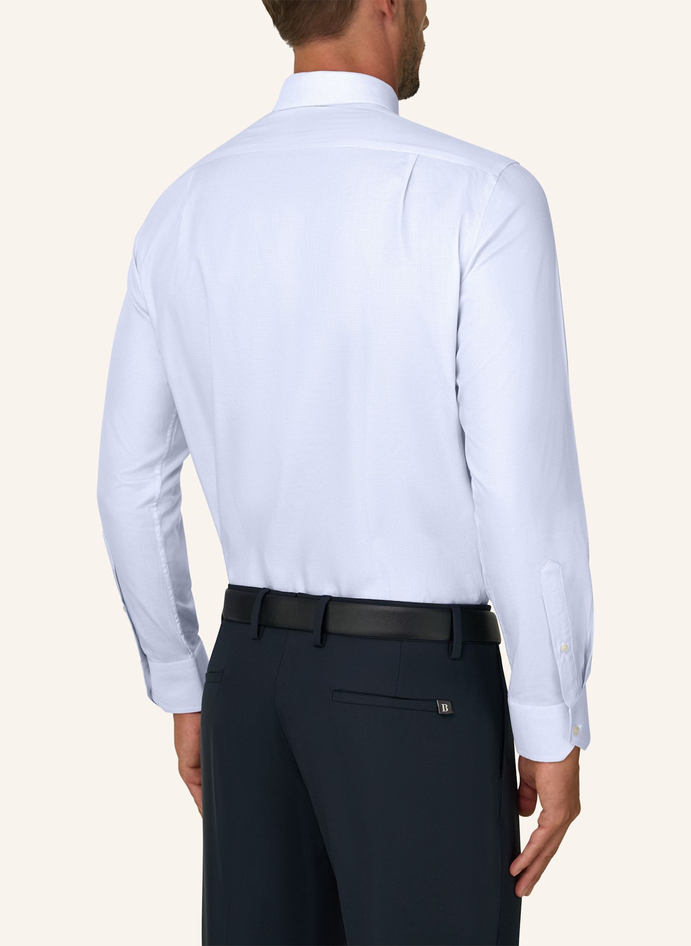 BOGGI MILANO Hemd: HELLBLAU