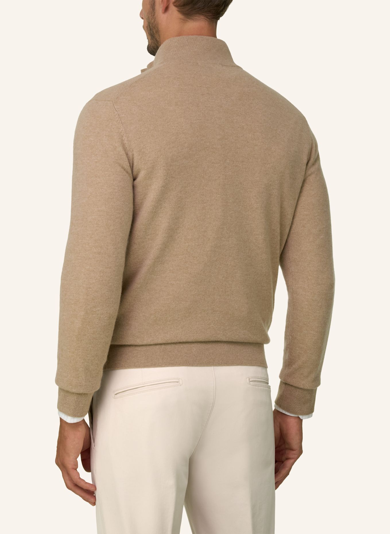 BOGGI MILANO Pullover: BEIGE