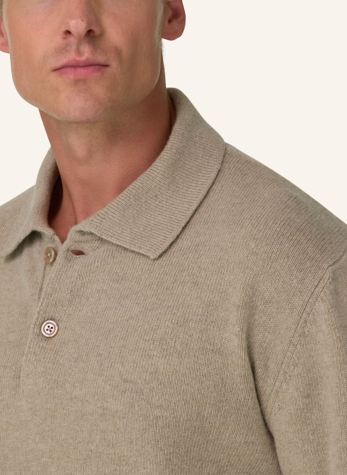BOGGI MILANO Pullover: BEIGE