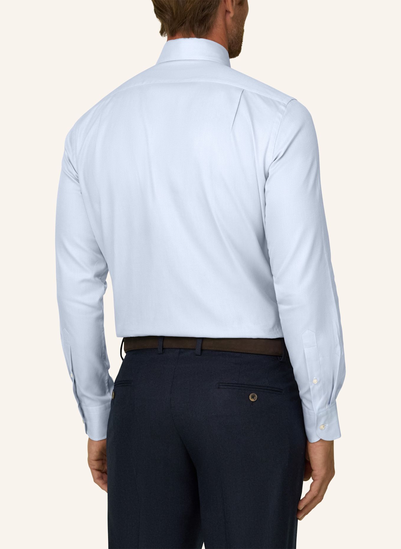 BOGGI MILANO Hemd: HELLBLAU