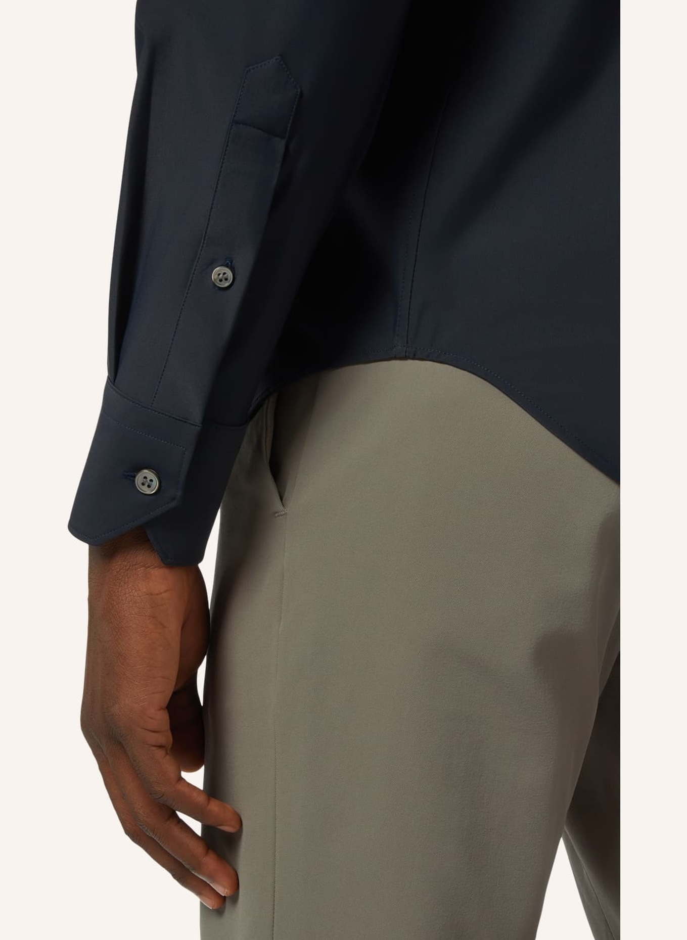 BOGGI MILANO Hemd Slim Fit, Farbe: BLAU (Bild 5)
