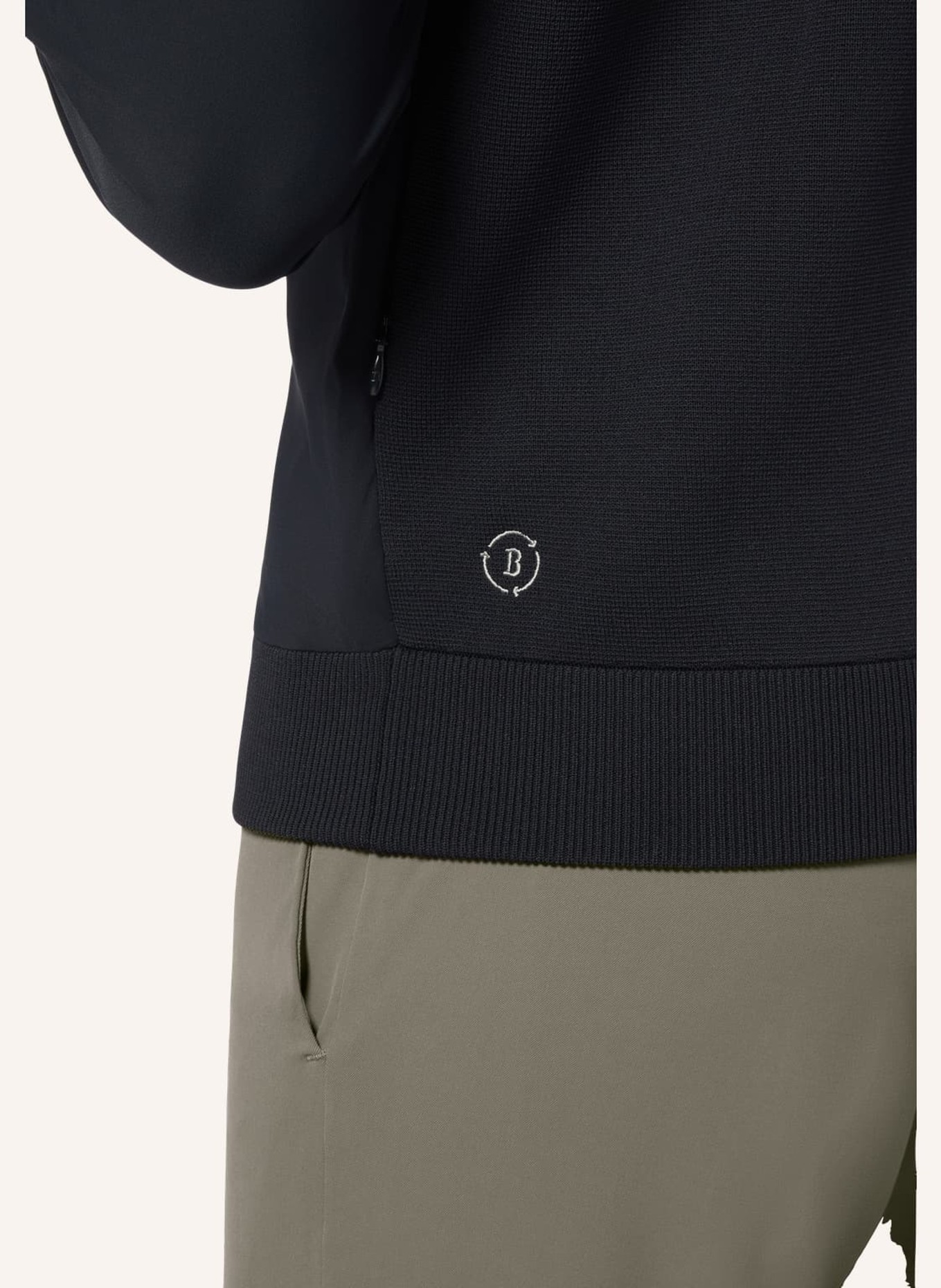 BOGGI MILANO Weste: BLAU