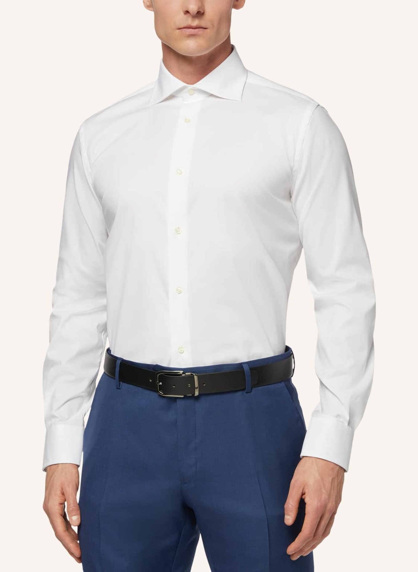 BOGGI MILANO Hemd Regular Fit, Farbe: WEISS (Bild 5)