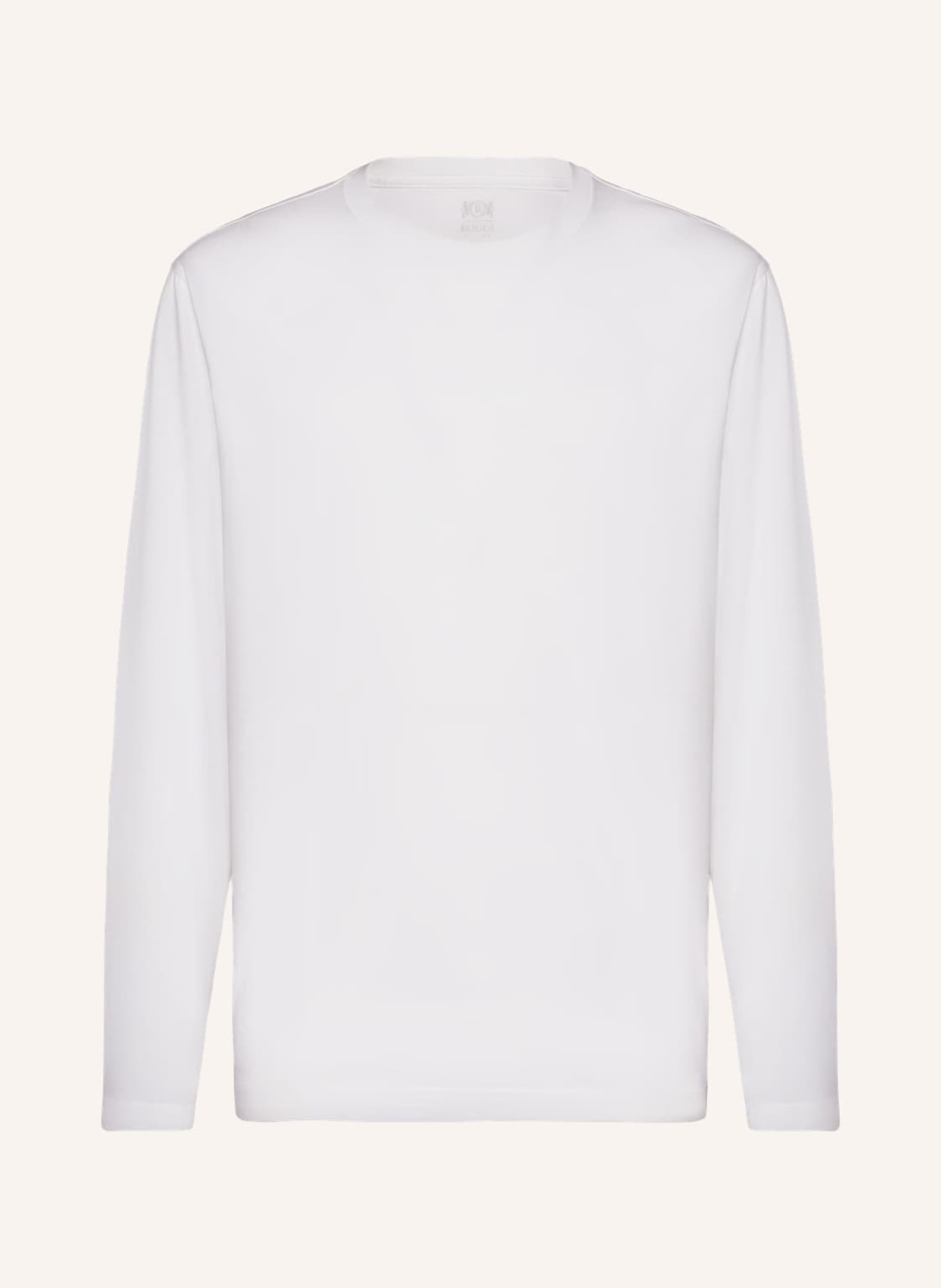 BOGGI MILANO Longsleeve, Farbe: WEISS (Bild 1)