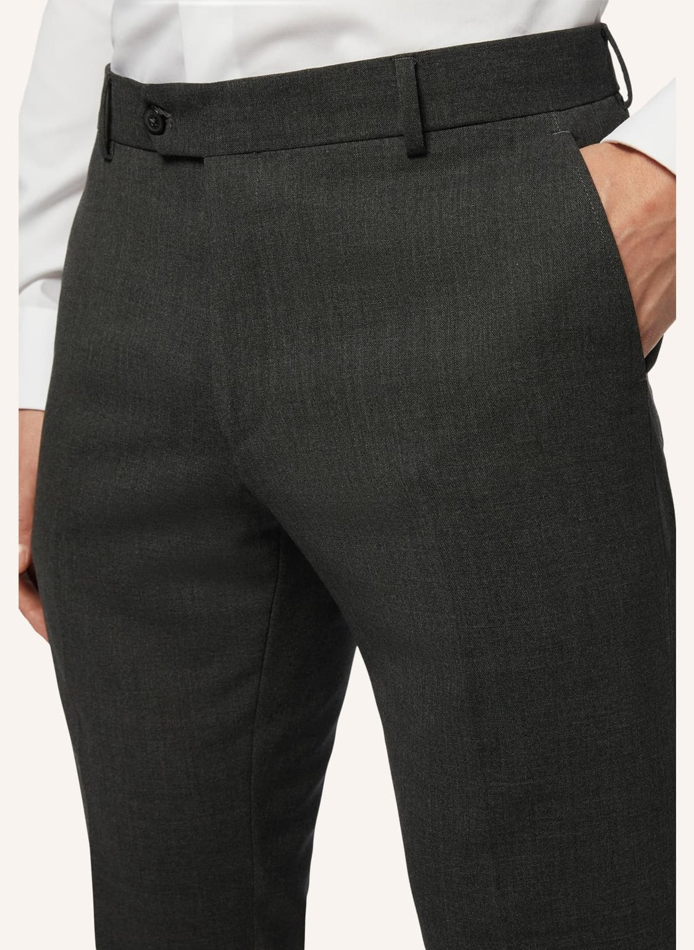 BOGGI MILANO Anzughose Regular Fit, Farbe: GRAU (Bild 5)