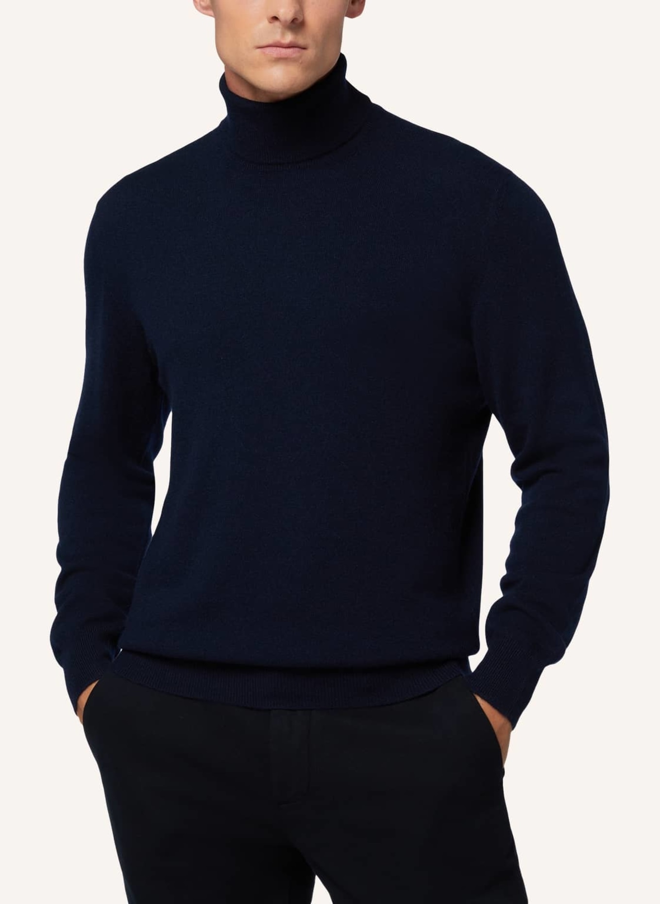 BOGGI MILANO Cashmere-Pullover, Farbe: BLAU (Bild 4)