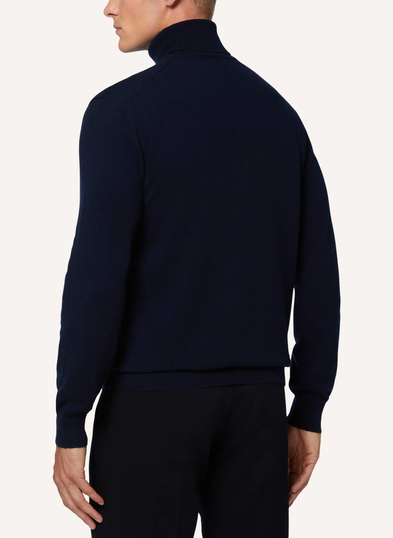 BOGGI MILANO Cashmere-Pullover, Farbe: BLAU (Bild 2)