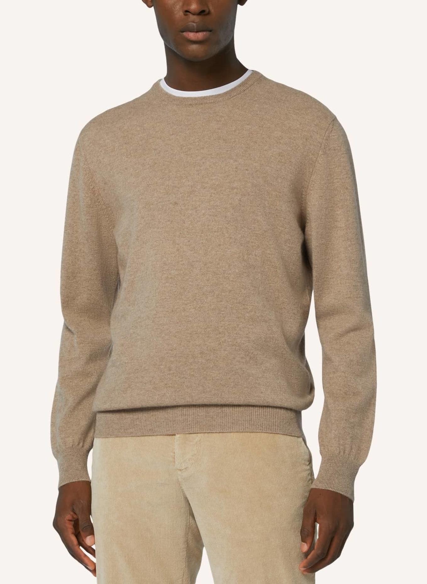 BOGGI MILANO Cashmere-Pullover, Farbe: BRAUN (Bild 4)