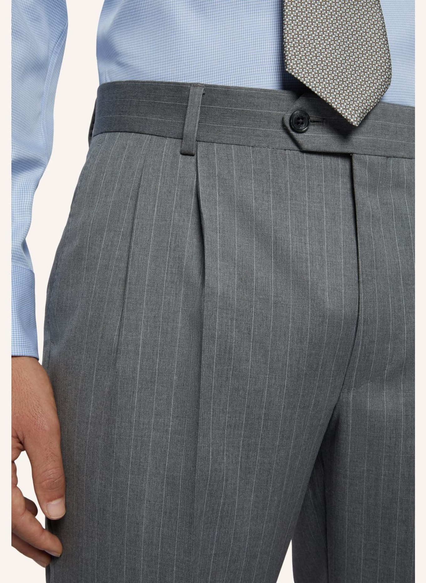 BOGGI MILANO Anzug Regular Fit, Farbe: GRAU (Bild 5)