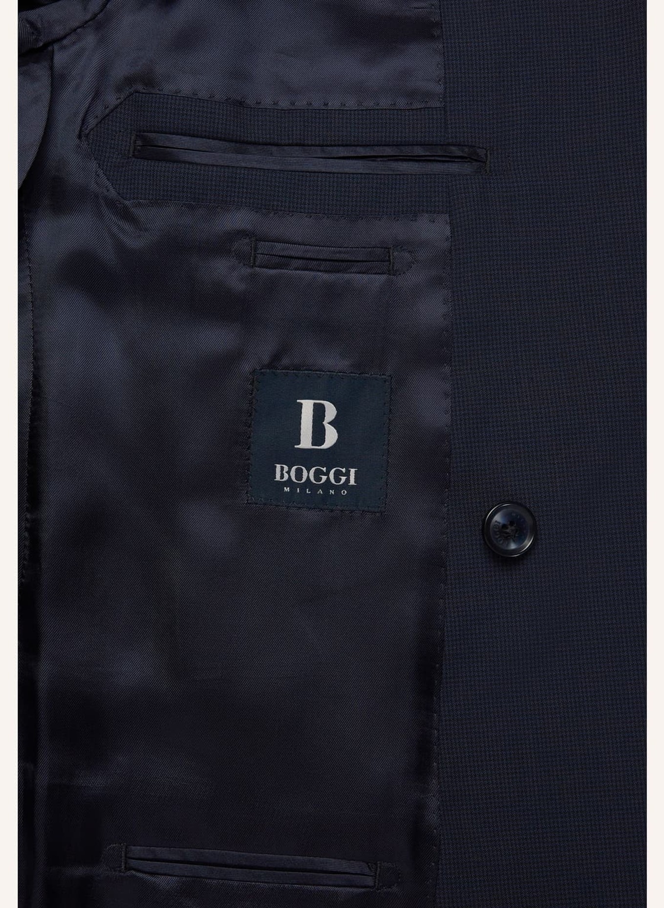 BOGGI MILANO Anzug Regular Fit, Farbe: BLAU (Bild 4)