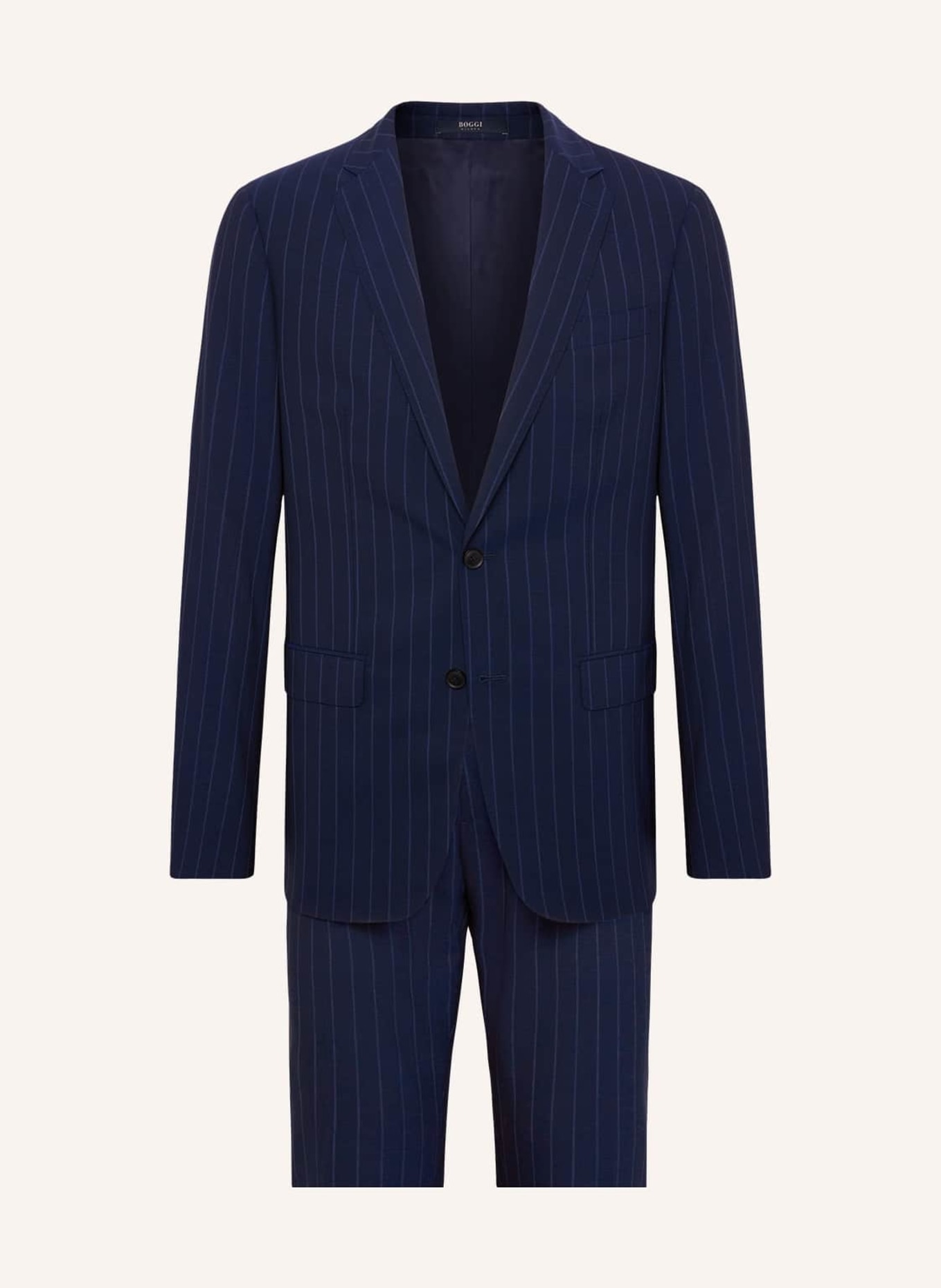 BOGGI MILANO Anzug Slim Fit, Farbe: BLAU (Bild 1)