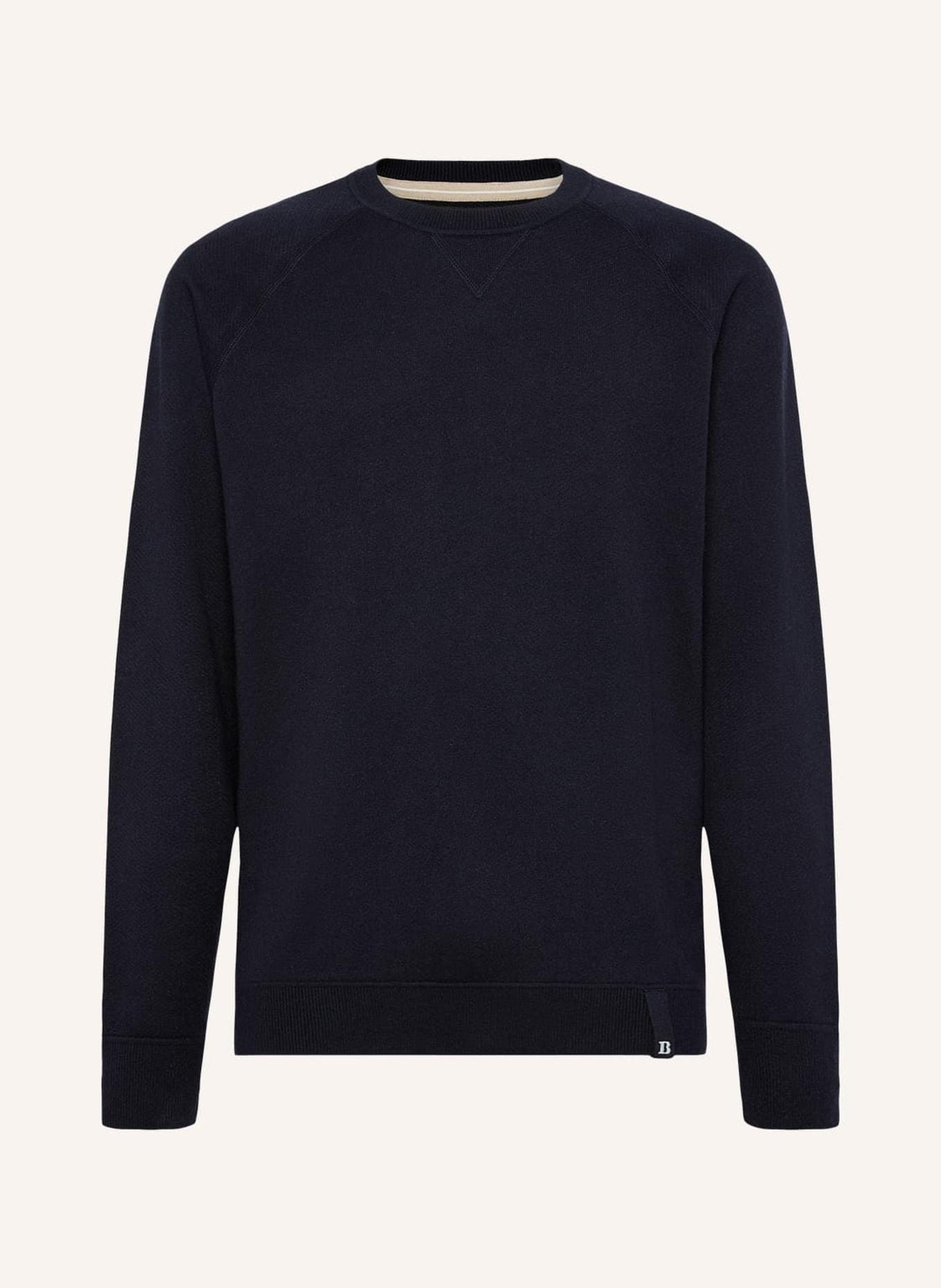 BOGGI MILANO Pullover mit Cashmere, Farbe: BLAU (Bild 1)
