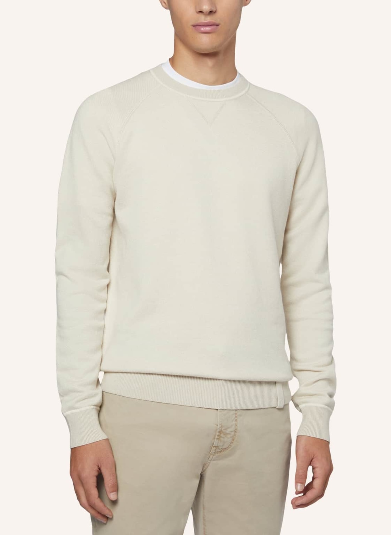 BOGGI MILANO Pullover mit Cashmere, Farbe: BRAUN (Bild 4)