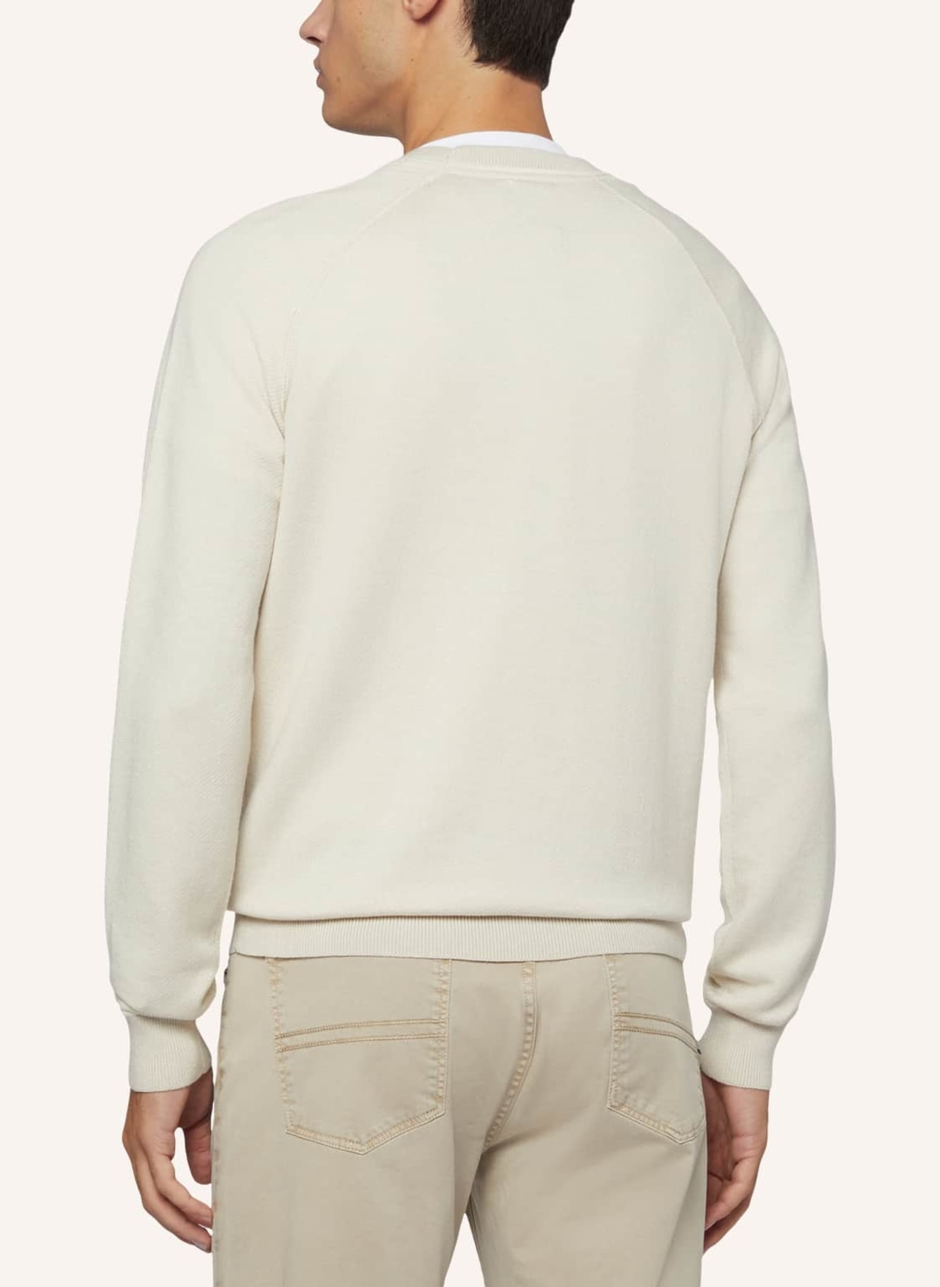 BOGGI MILANO Pullover mit Cashmere, Farbe: BRAUN (Bild 2)