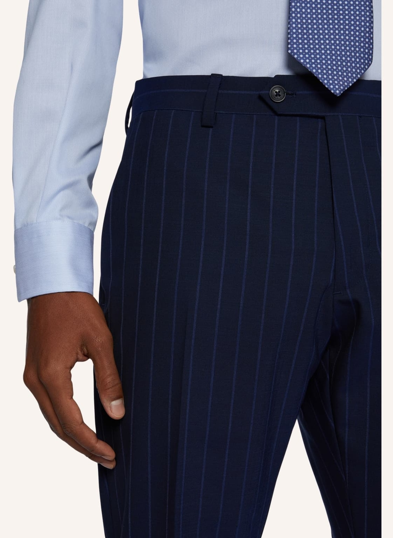 BOGGI MILANO Anzug Slim Fit, Farbe: BLAU (Bild 5)