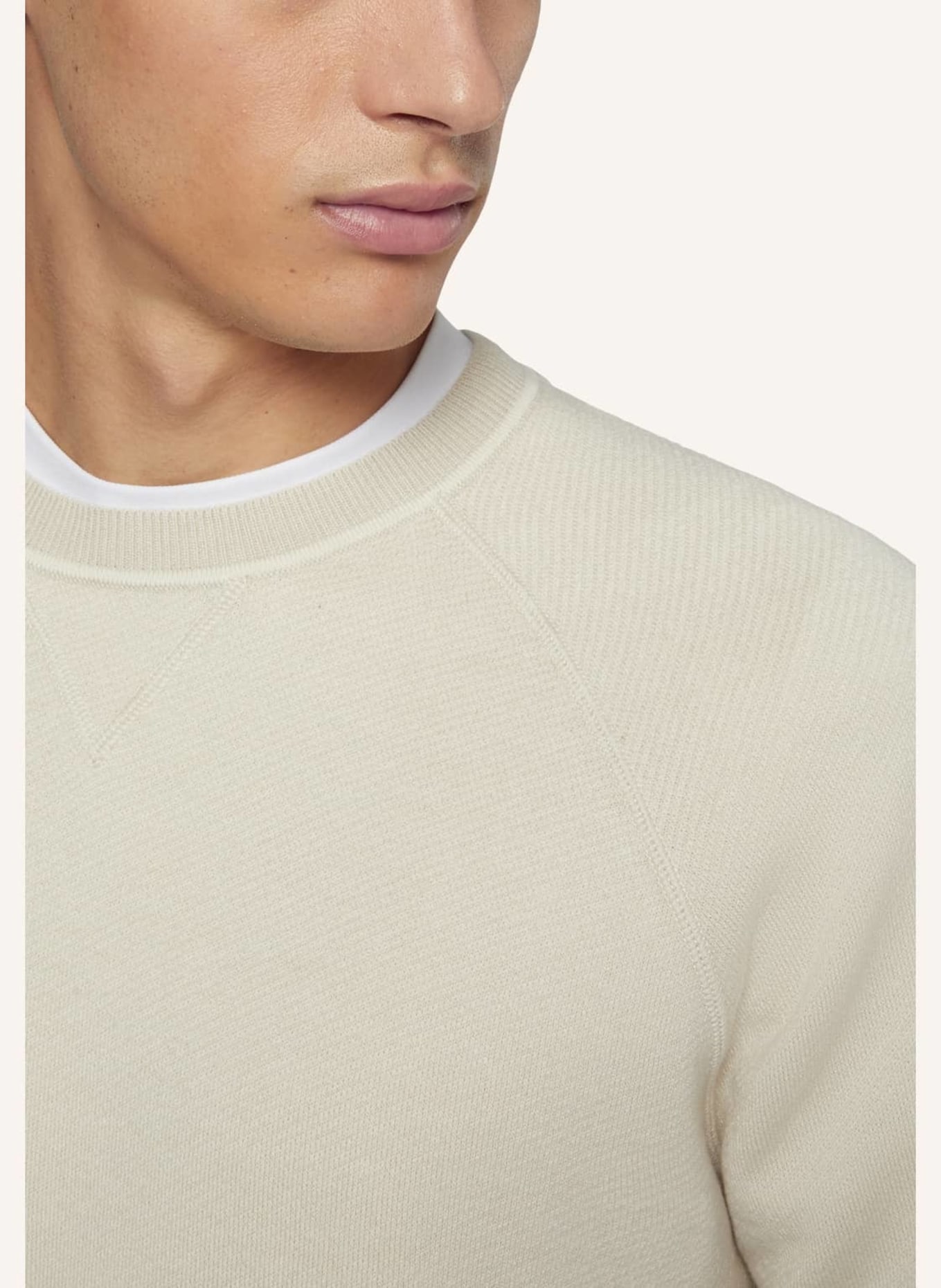 BOGGI MILANO Pullover mit Cashmere, Farbe: BRAUN (Bild 3)