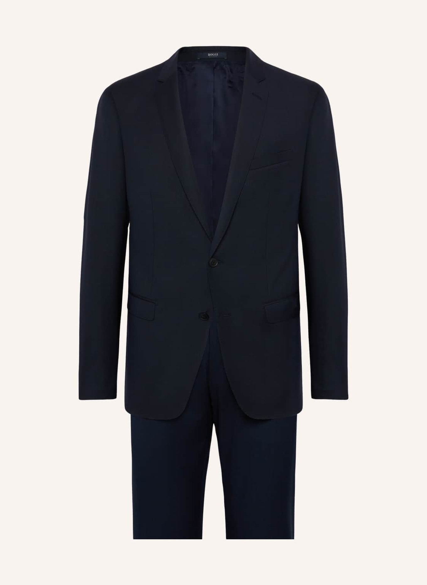 BOGGI MILANO Anzug Extra Slim Fit, Farbe: BLAU (Bild 1)