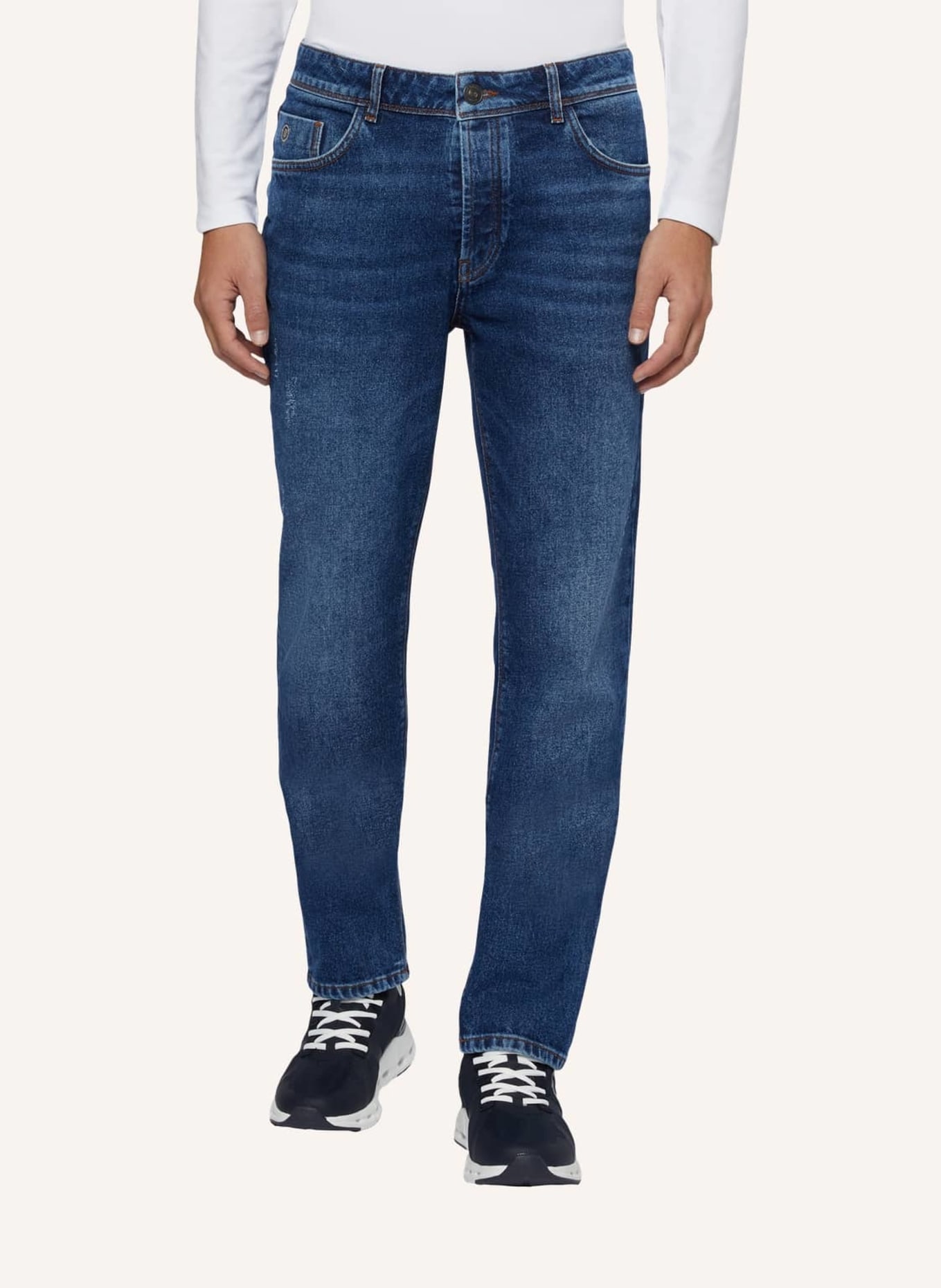 BOGGI MILANO Jeans Regular Fit, Farbe: DUNKELBLAU (Bild 4)