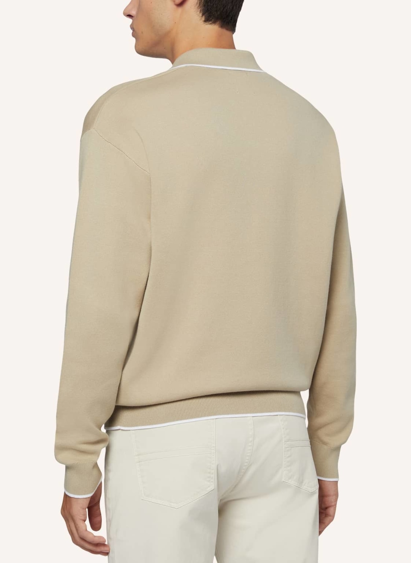 BOGGI MILANO Pullover, Farbe: BEIGE (Bild 2)