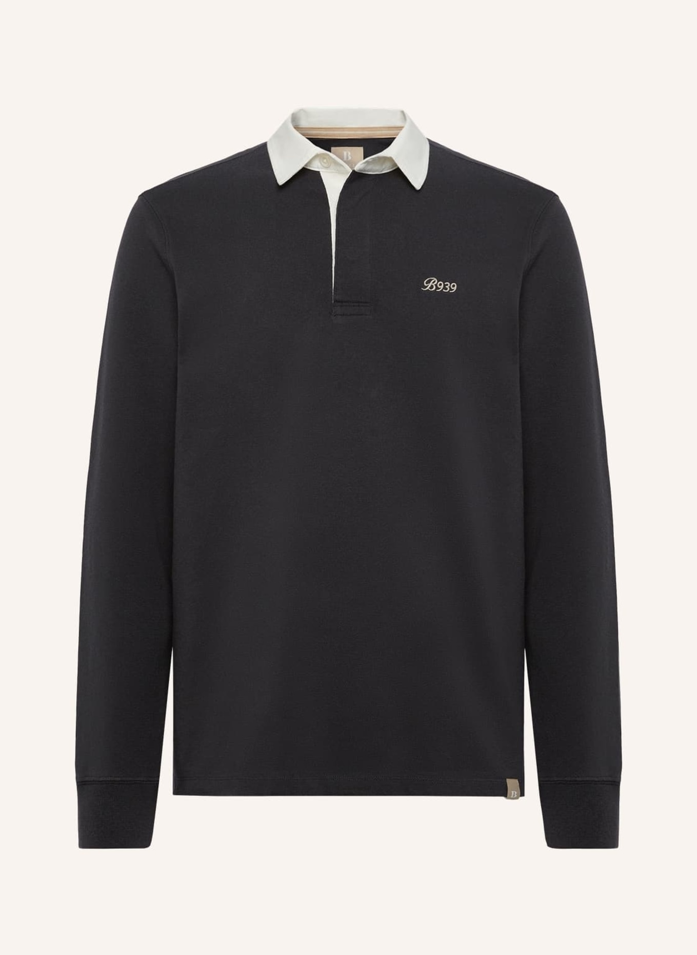 BOGGI MILANO Jersey-Poloshirt Regular Fit, Farbe: SCHWARZ (Bild 1)