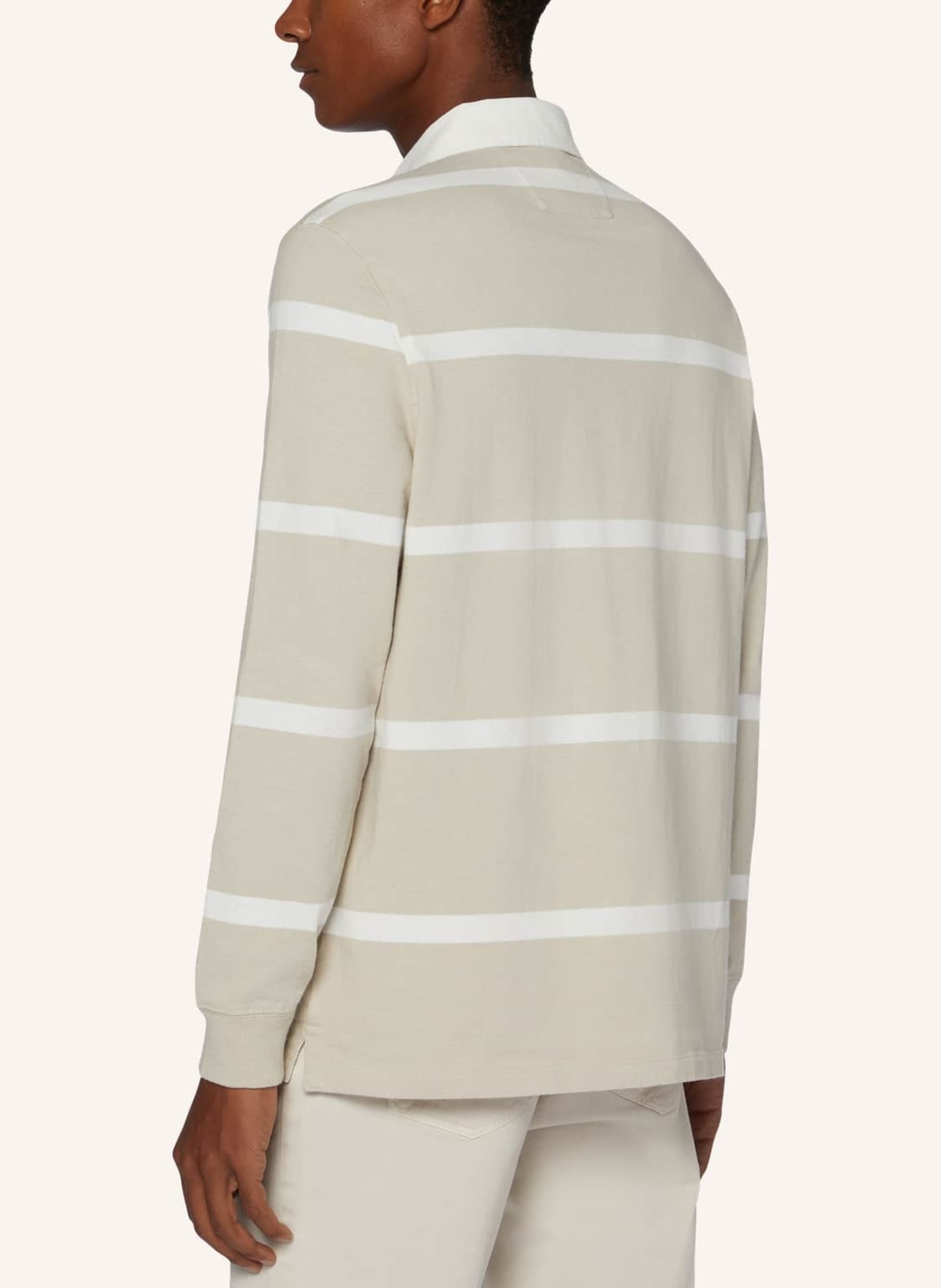 BOGGI MILANO Jersey-Poloshirt Regular Fit, Farbe: BRAUN (Bild 2)