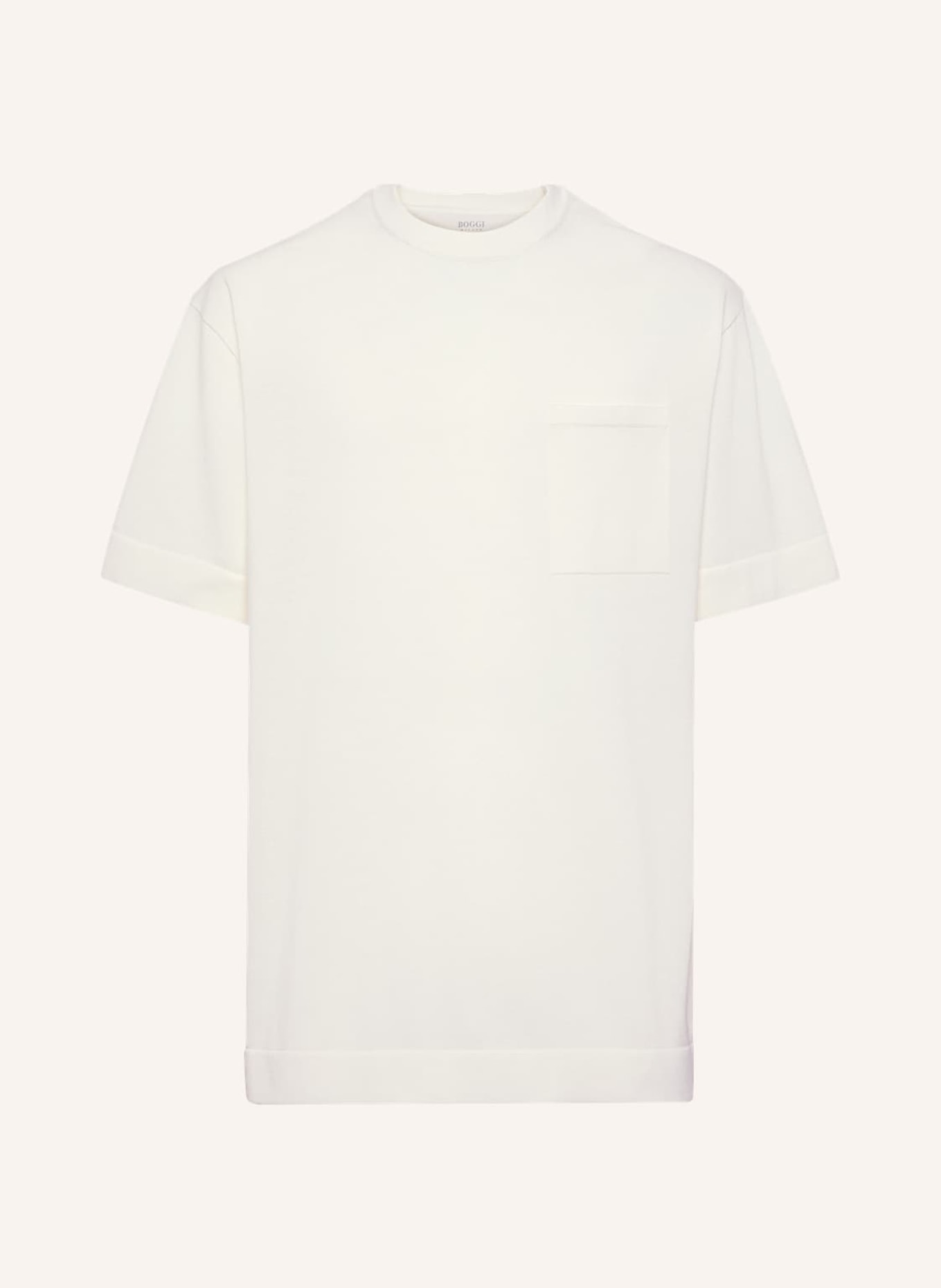 BOGGI MILANO Strickshirt, Farbe: WEISS (Bild 1)