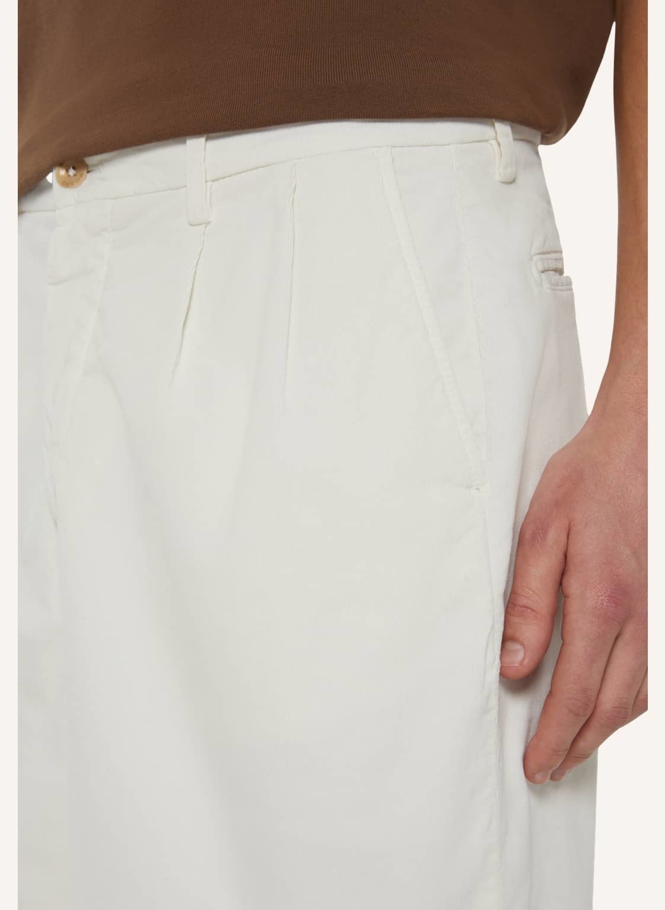 BOGGI MILANO Shorts, Farbe: CREME (Bild 3)