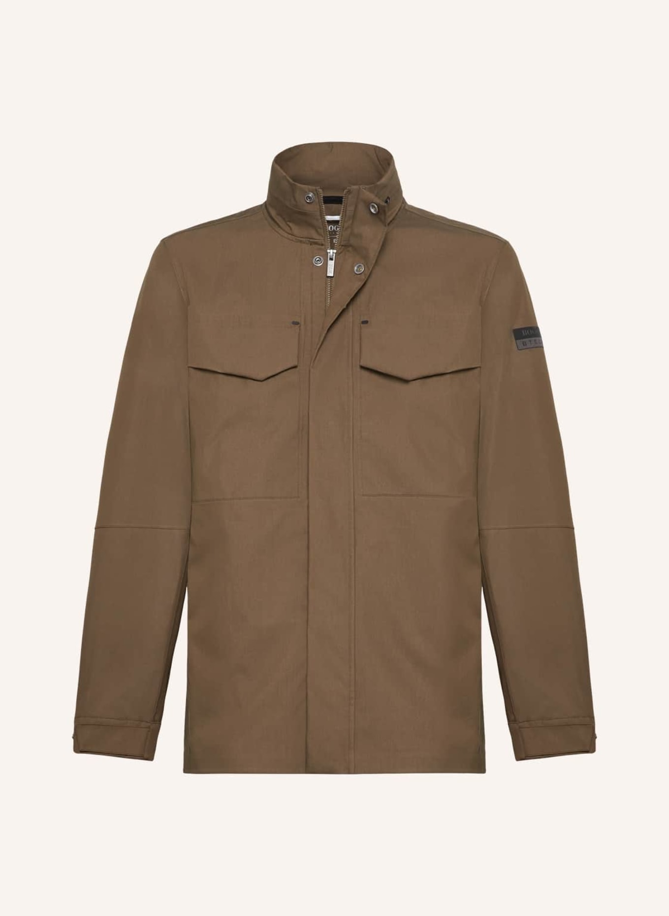 BOGGI MILANO Jacke Regular Fit, Farbe: GRAU (Bild 1)