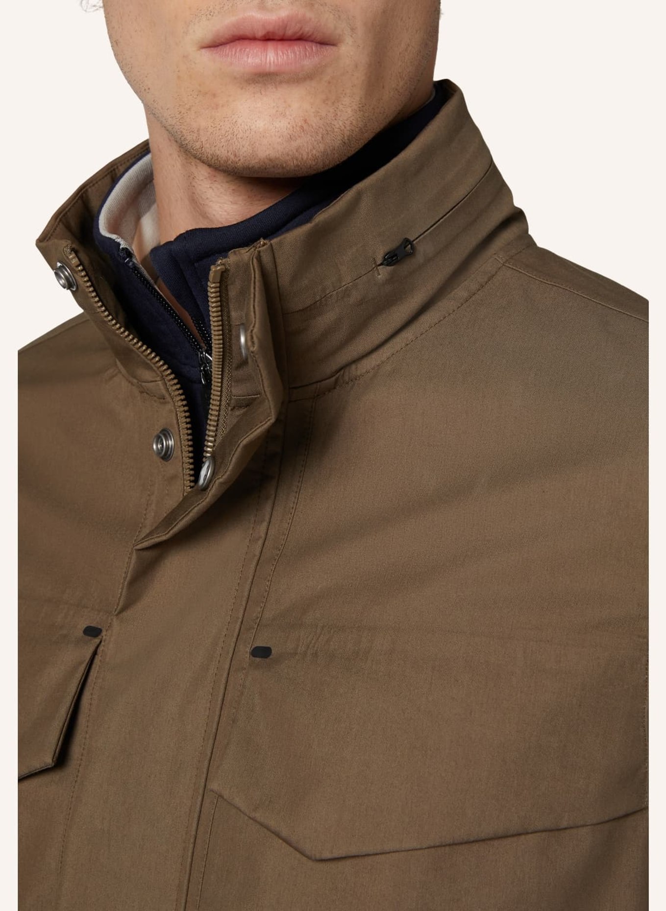 BOGGI MILANO Jacke Regular Fit, Farbe: GRAU (Bild 3)