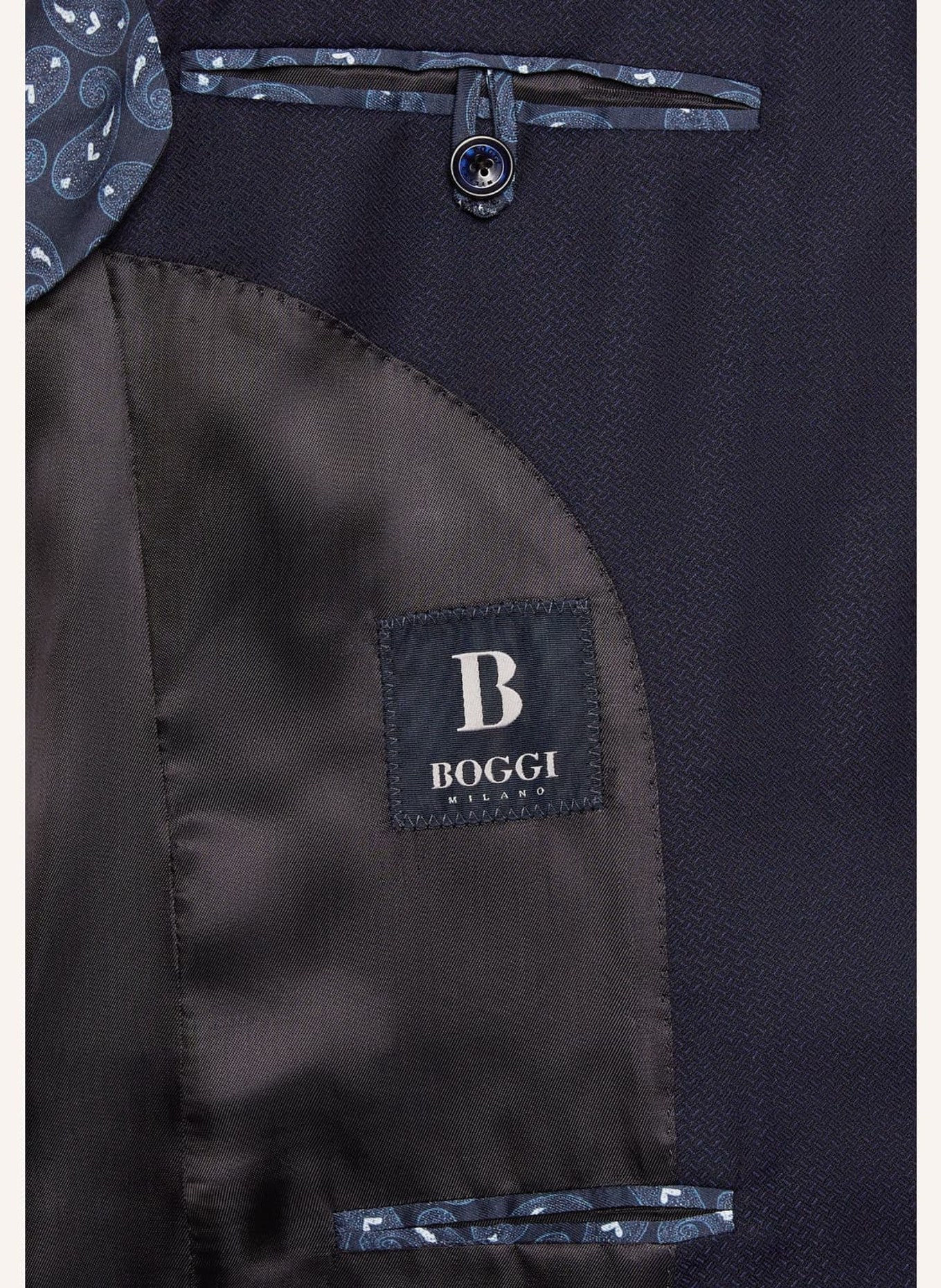 BOGGI MILANO Anzug Slim Fit, Farbe: BLAU (Bild 5)