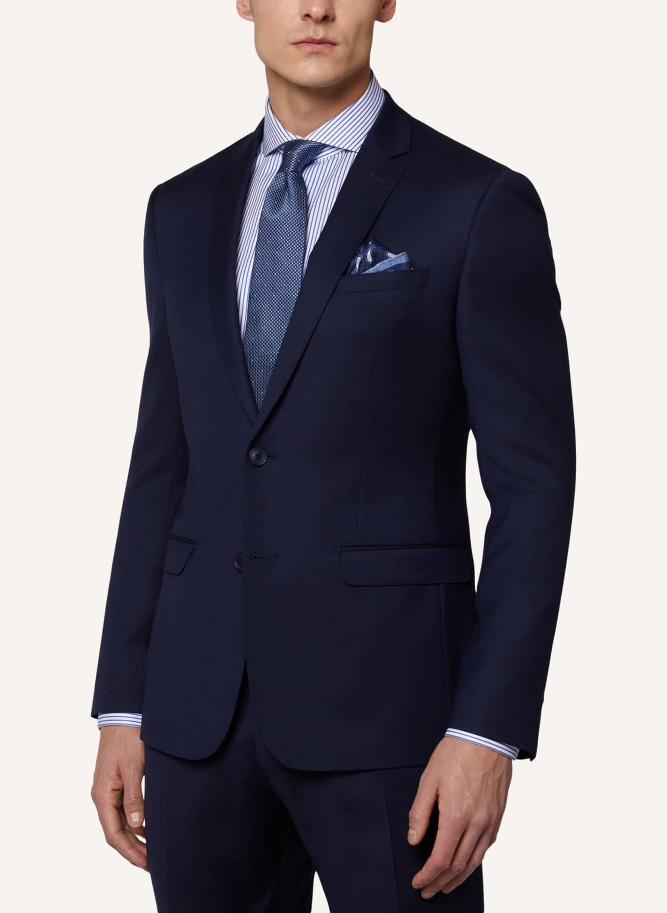 BOGGI MILANO Anzug Extra Slim Fit, Farbe: BLAU (Bild 6)