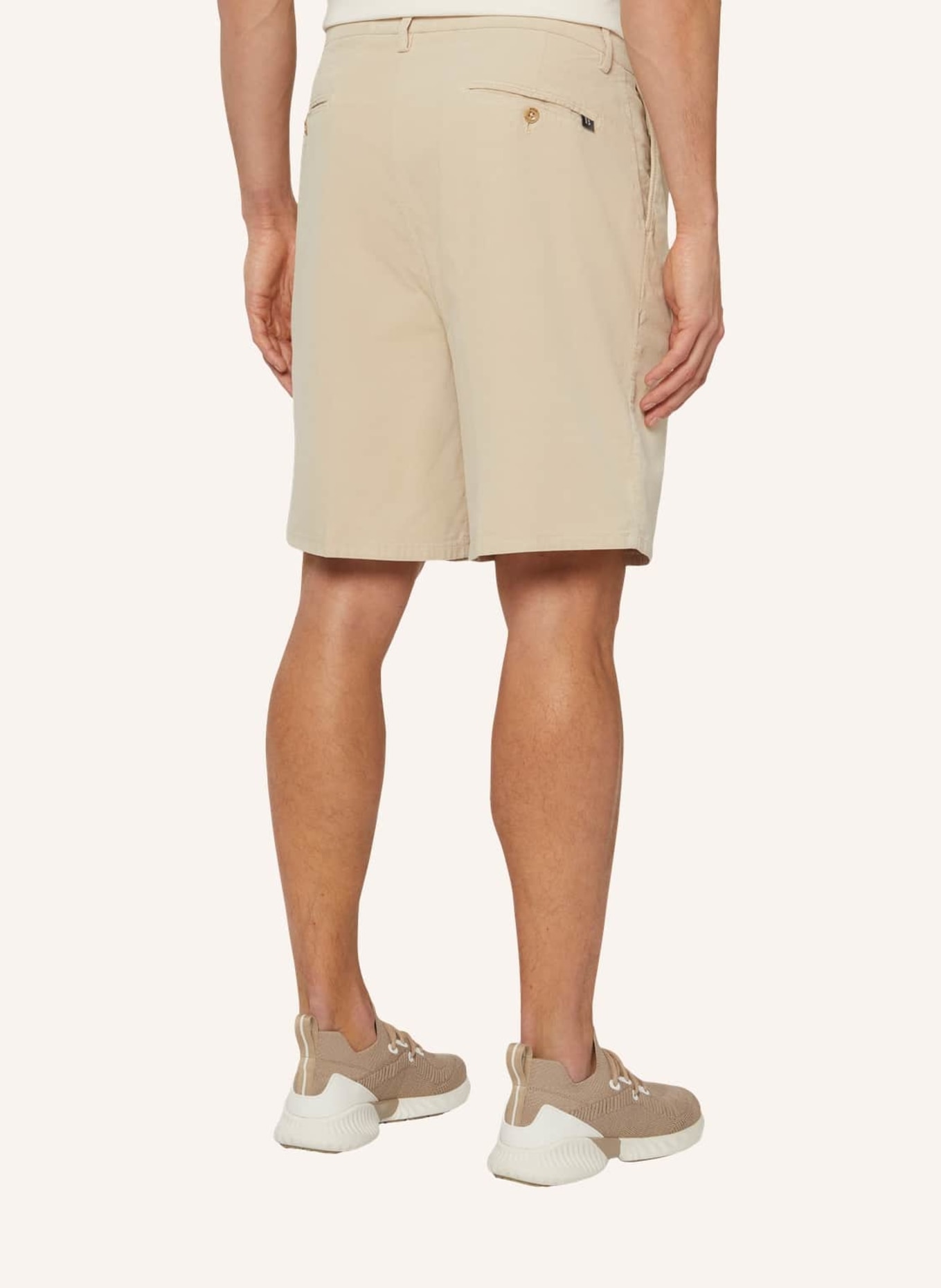 BOGGI MILANO Shorts Regular Fit, Farbe: BEIGE (Bild 2)
