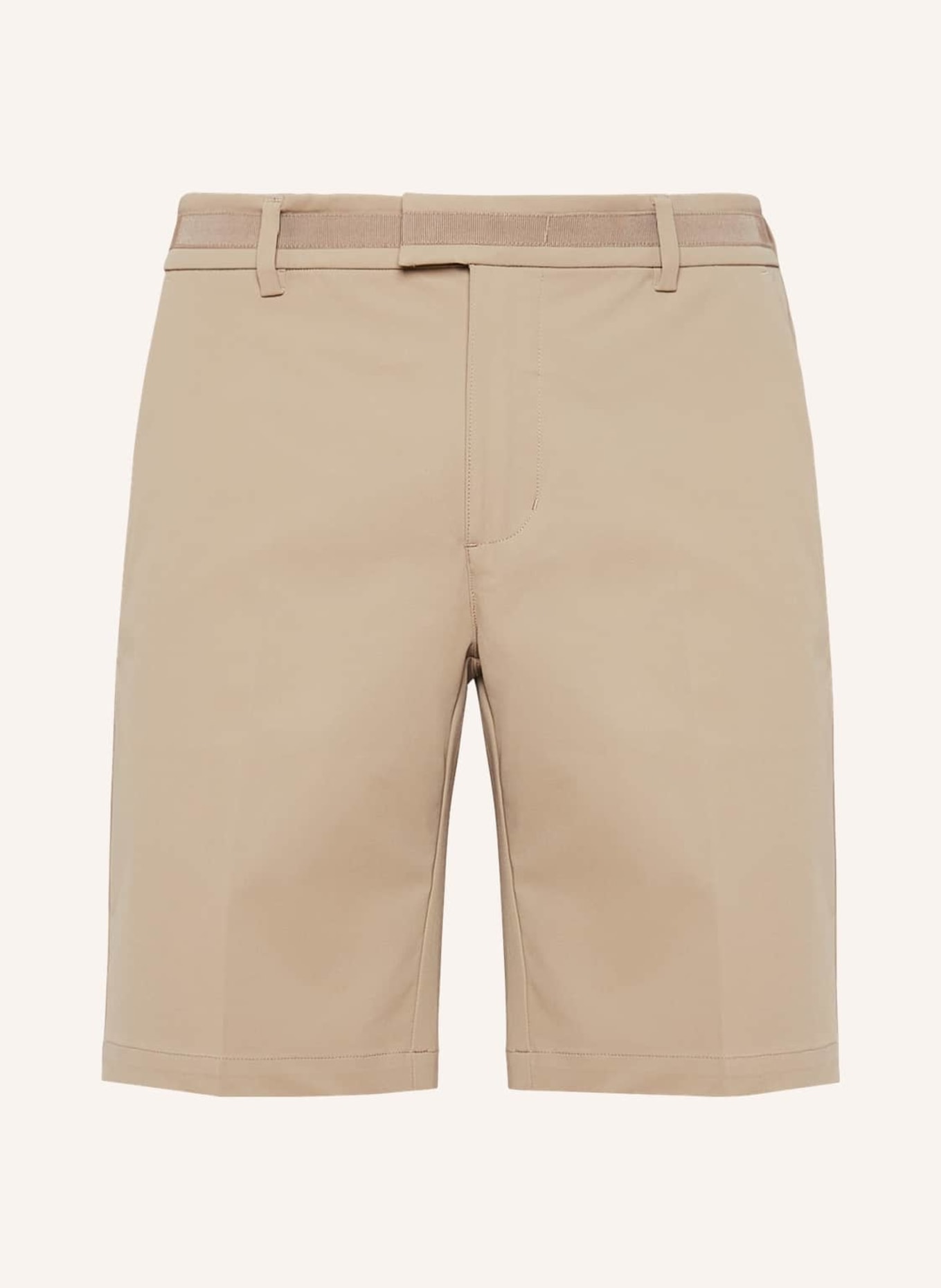 BOGGI MILANO Shorts Regular Fit, Farbe: BEIGE (Bild 1)