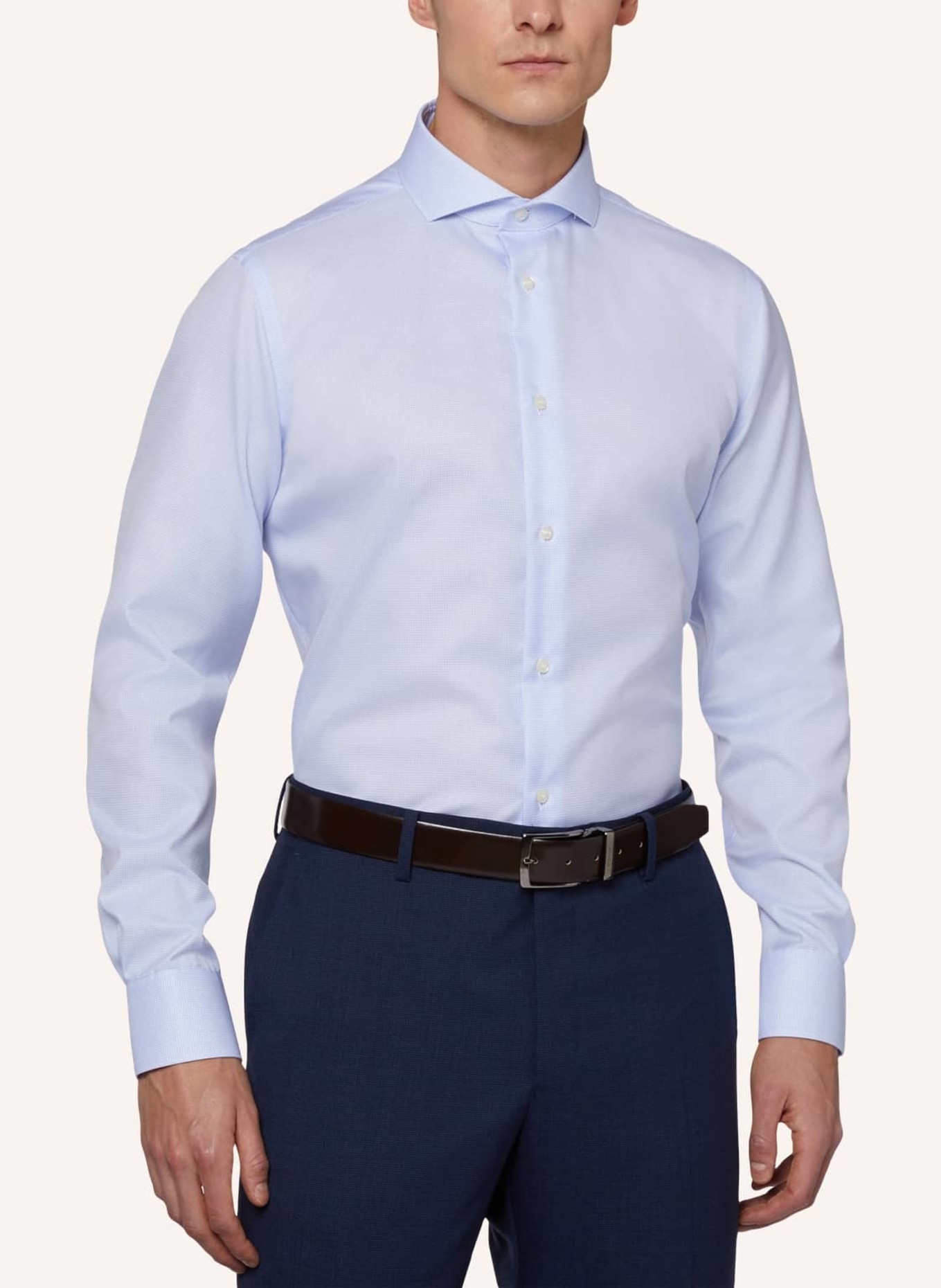 BOGGI MILANO Hemd Regular Fit, Farbe: HELLBLAU (Bild 5)